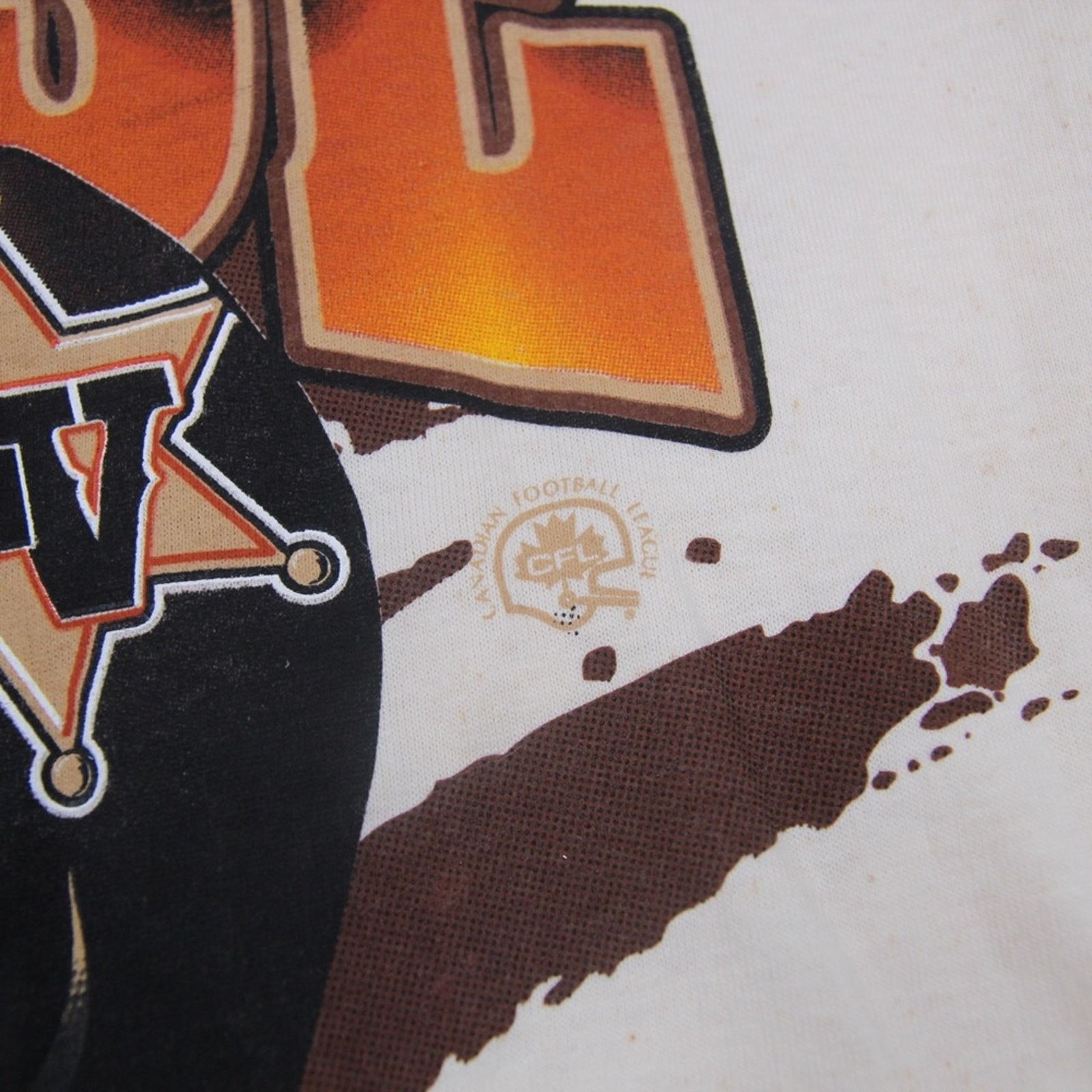 Vintage VTG Las Vegas Posse Canadian Football league graphic T shirt Size US M / EU 48-50 / 2 - 4 Thumbnail