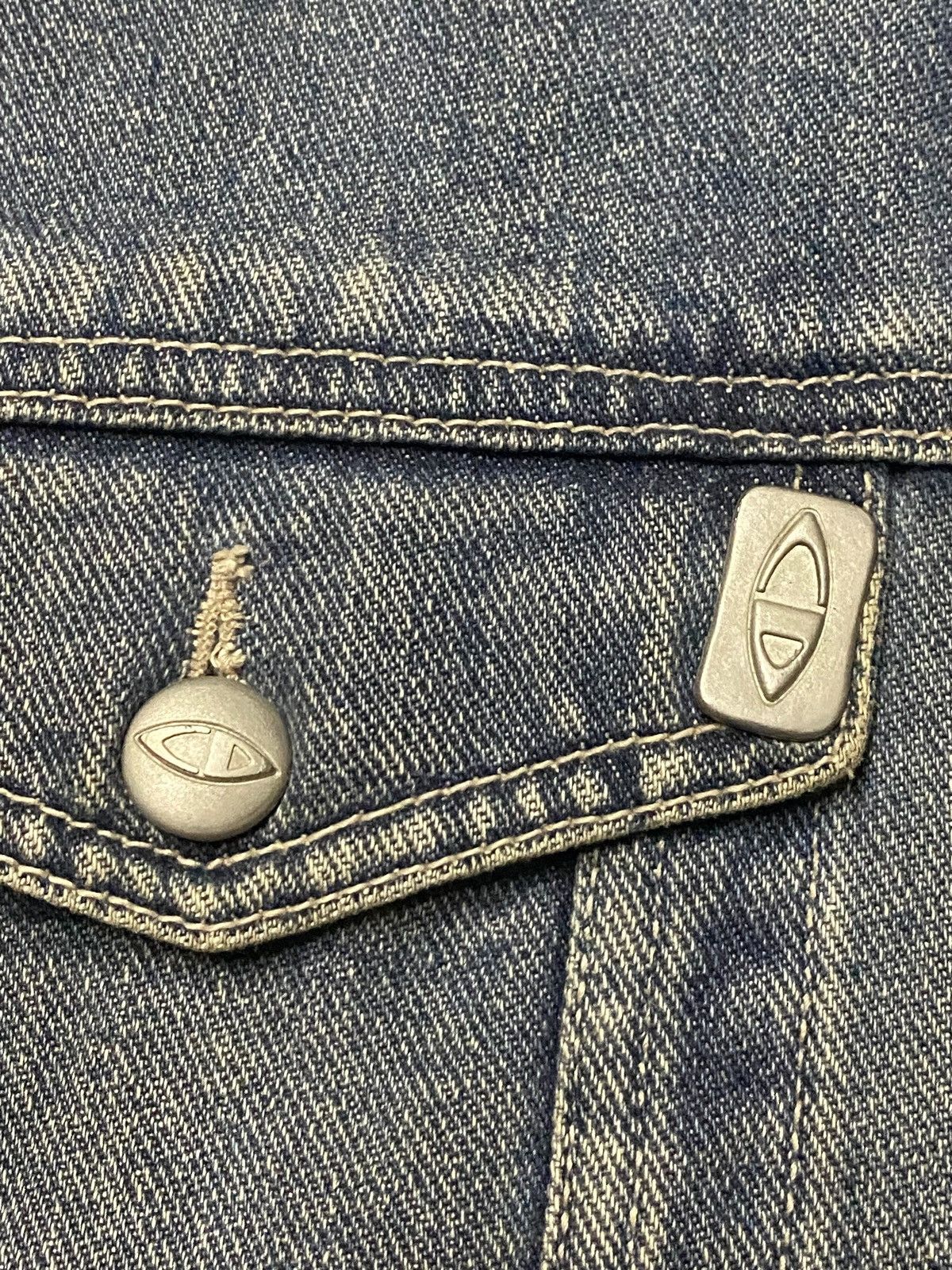 Japanese Brand Vintage Denim Jacket Countdown Bleach Mud Wash Size US S / EU 44-46 / 1 - 10 Thumbnail