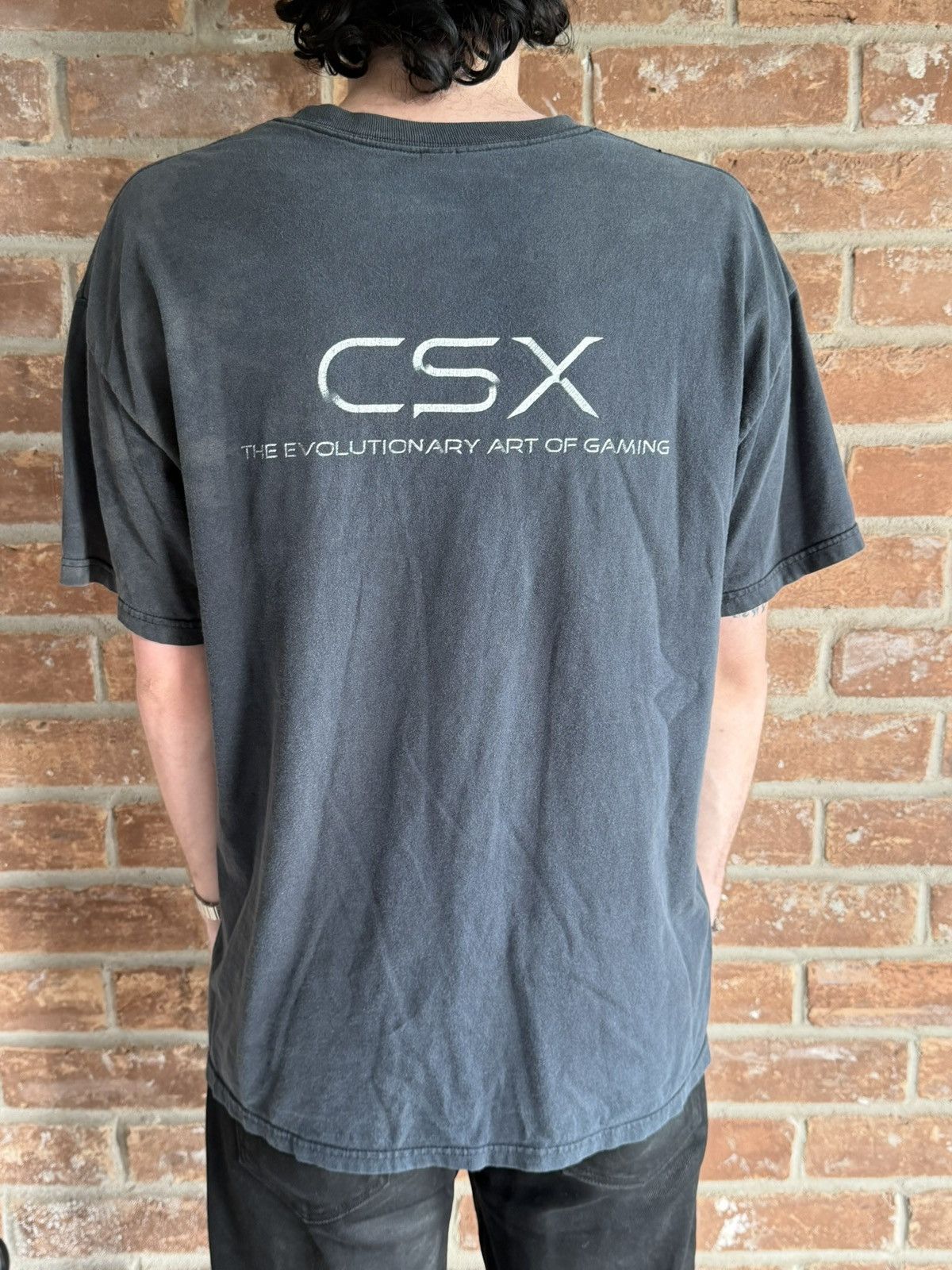 Vintage Vintage Cooler Master CSX Gaming Tee Faded Black XL Size US XL / EU 56 / 4 - 1 Thumbnail