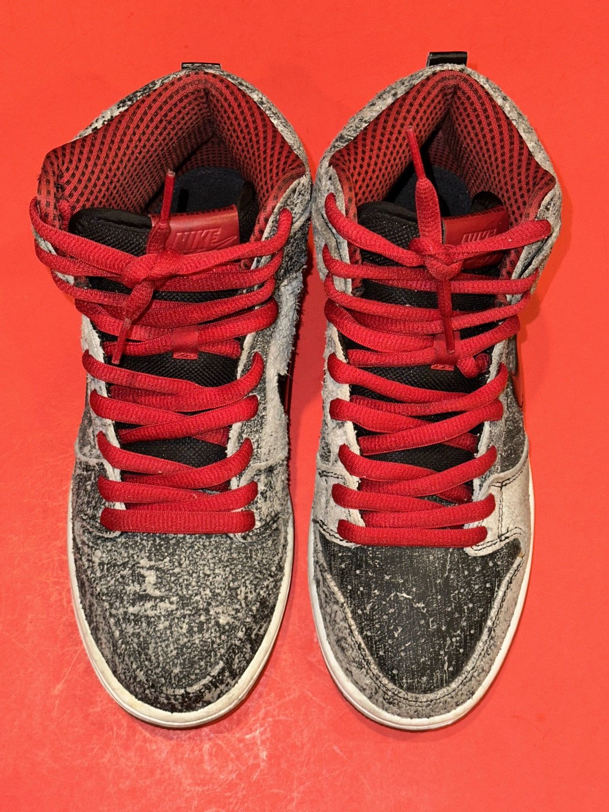 Nike SB Nike 2014 Dunk High Premium SB Salt Stain Sneaker 313171 024 Size US 7.5 / EU 40-41 - 10 Thumbnail