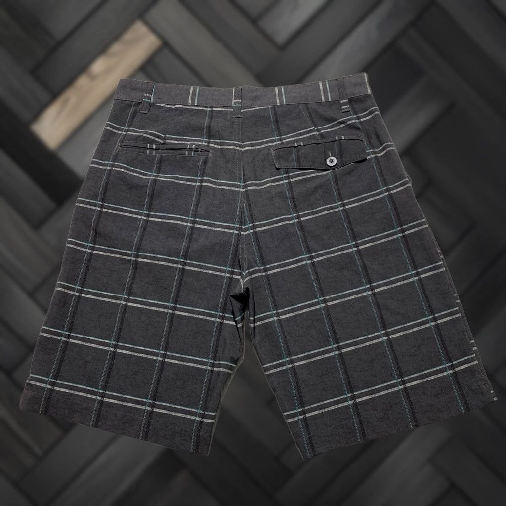 Burnside Burnside Mens Plaid Hybrid Board Shorts Gray Size 34 Casual Surf Skate Size US 34 / EU 50 - 1 Thumbnail