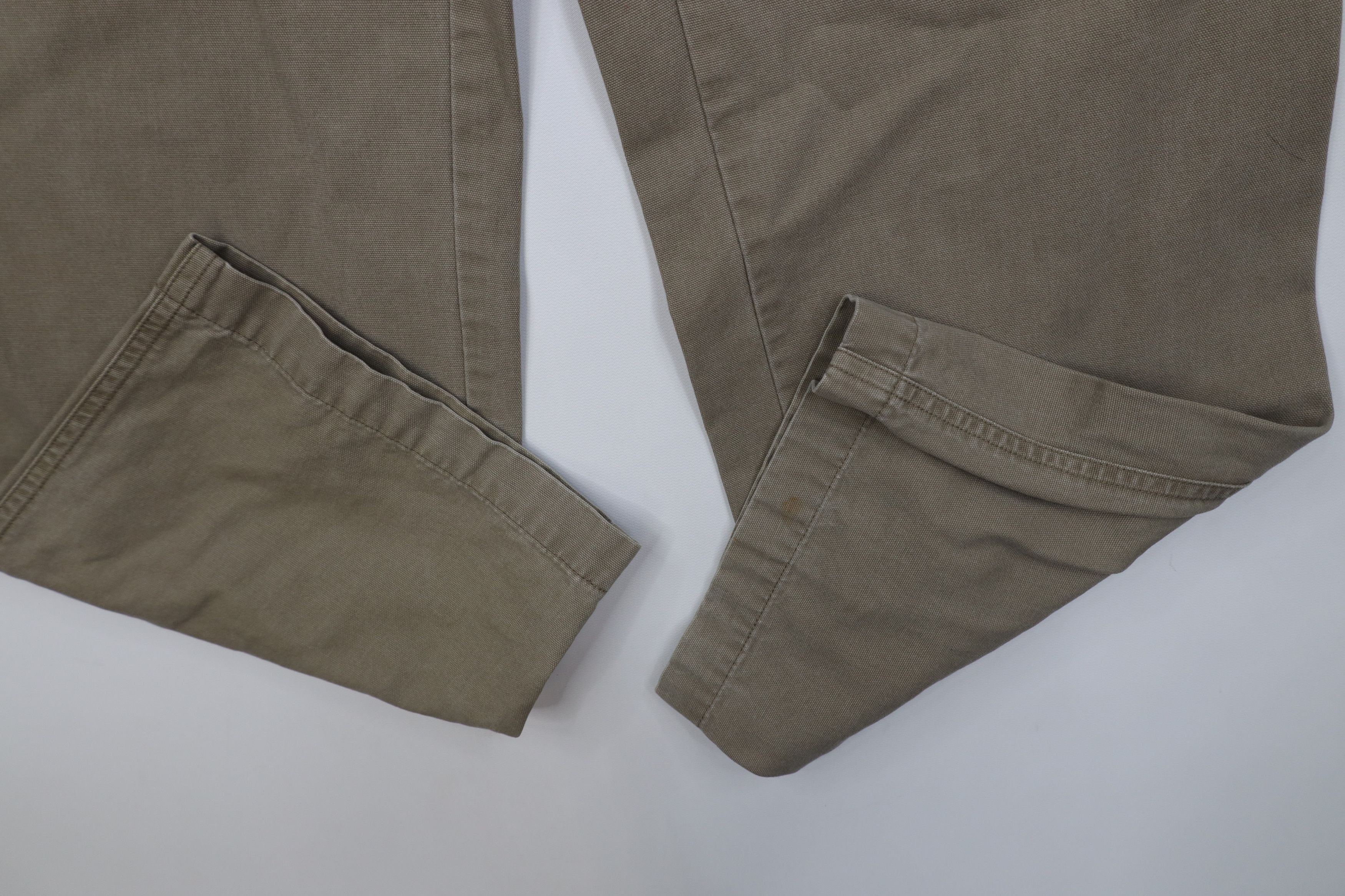 Columbia Vintage Columbia Spell Out Canvas Wide Leg Pants Green Size US 32 / EU 48 - 5 Thumbnail