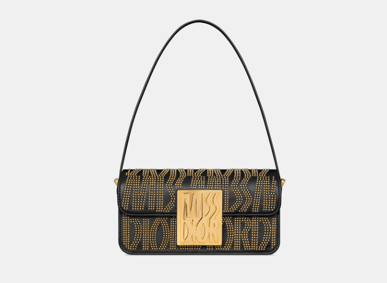 Dior o1w1db11125 M2610U Size : OS / Flap Bag in Black/Gold Size ONE SIZE - 1 Thumbnail