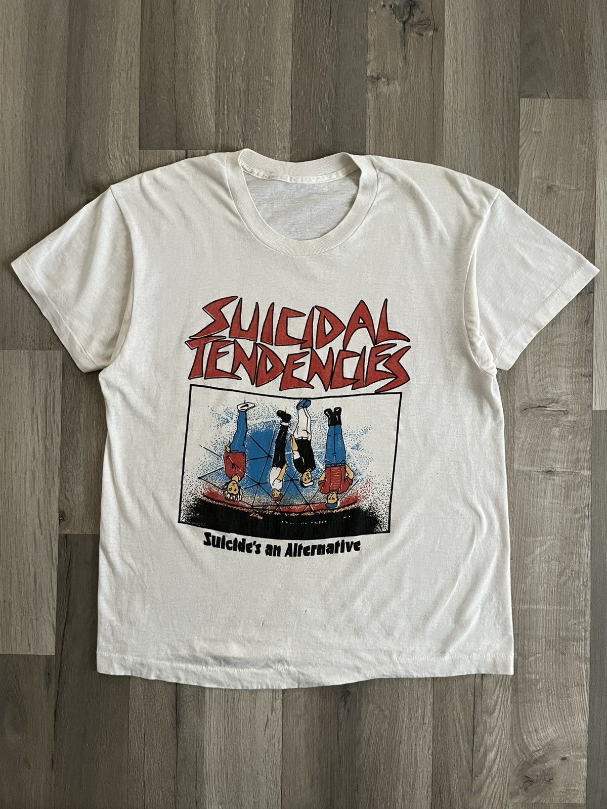 Other 80s Suicidal Tendencies “Suicide’s An Alternative” Tee Size US M / EU 48-50 / 2 - 1 Thumbnail