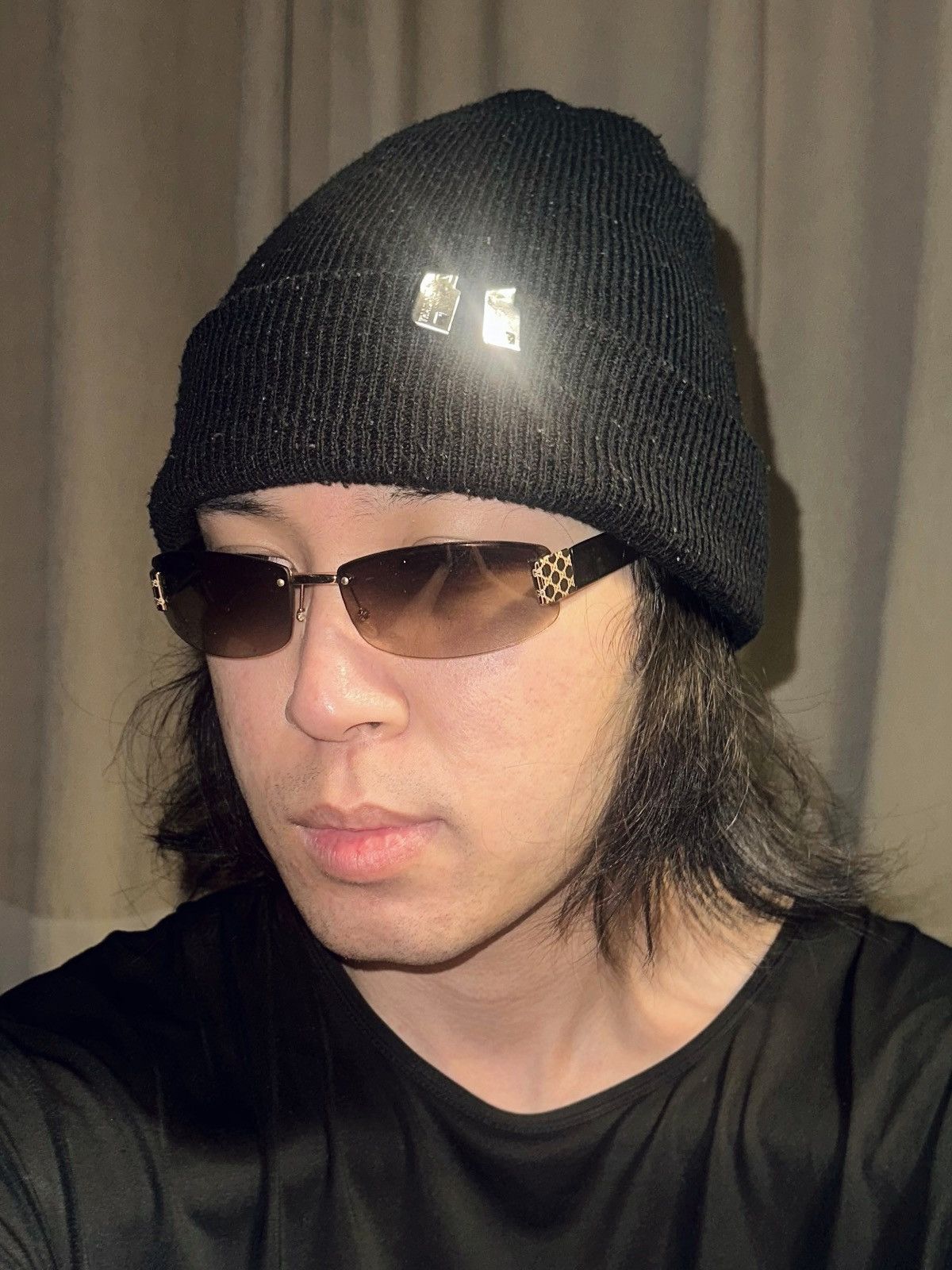 Gucci 90s Gucci Monogram Gradient Sunglasses Size ONE SIZE - 2 Thumbnail