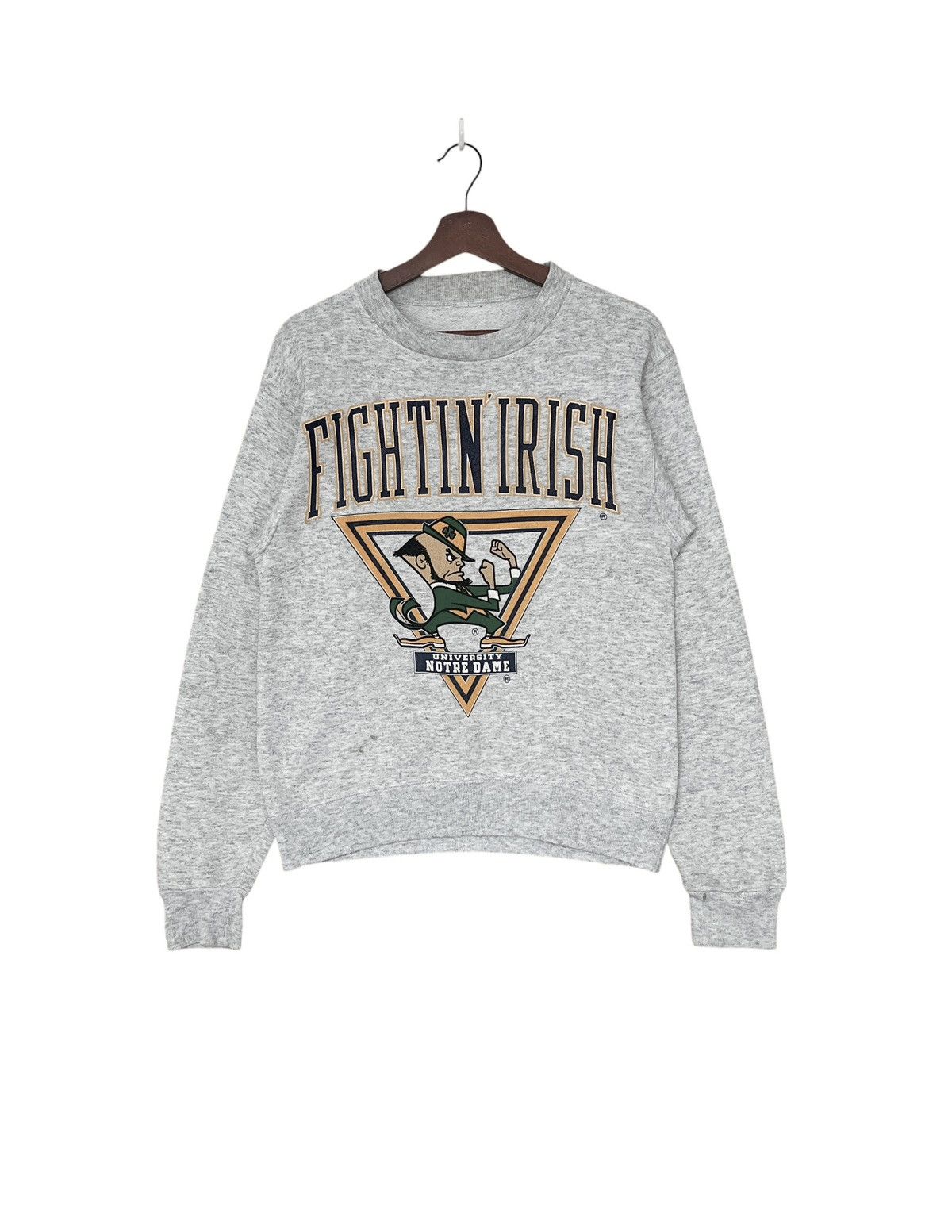 Vintage Vintage University Fightin Irish Sweatshirt 1990s Size US M / EU 48-50 / 2 - 1 Thumbnail