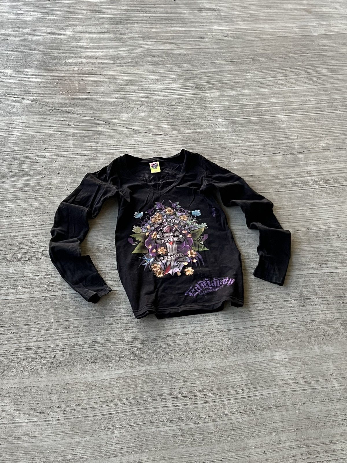 Ed Hardy Ed Hardy Christian Audigier vintage Sweatshirt Longsleeve Size S / US 4 / IT 40 - 3 Thumbnail