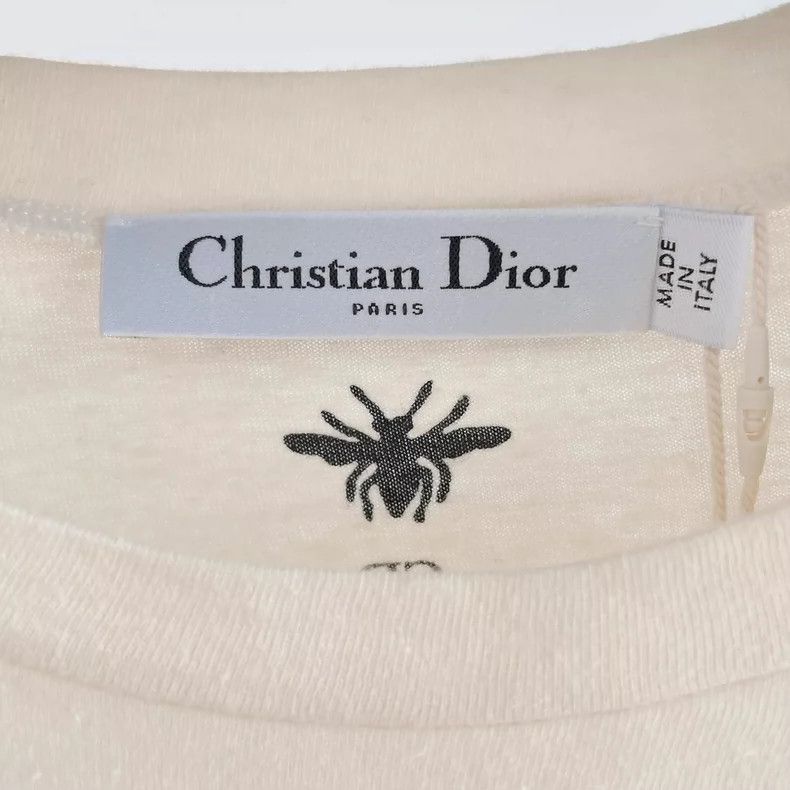 Dior Dior Beige printed T-shirt Size XS / US 0-2 / IT 36-38 - 6 Thumbnail