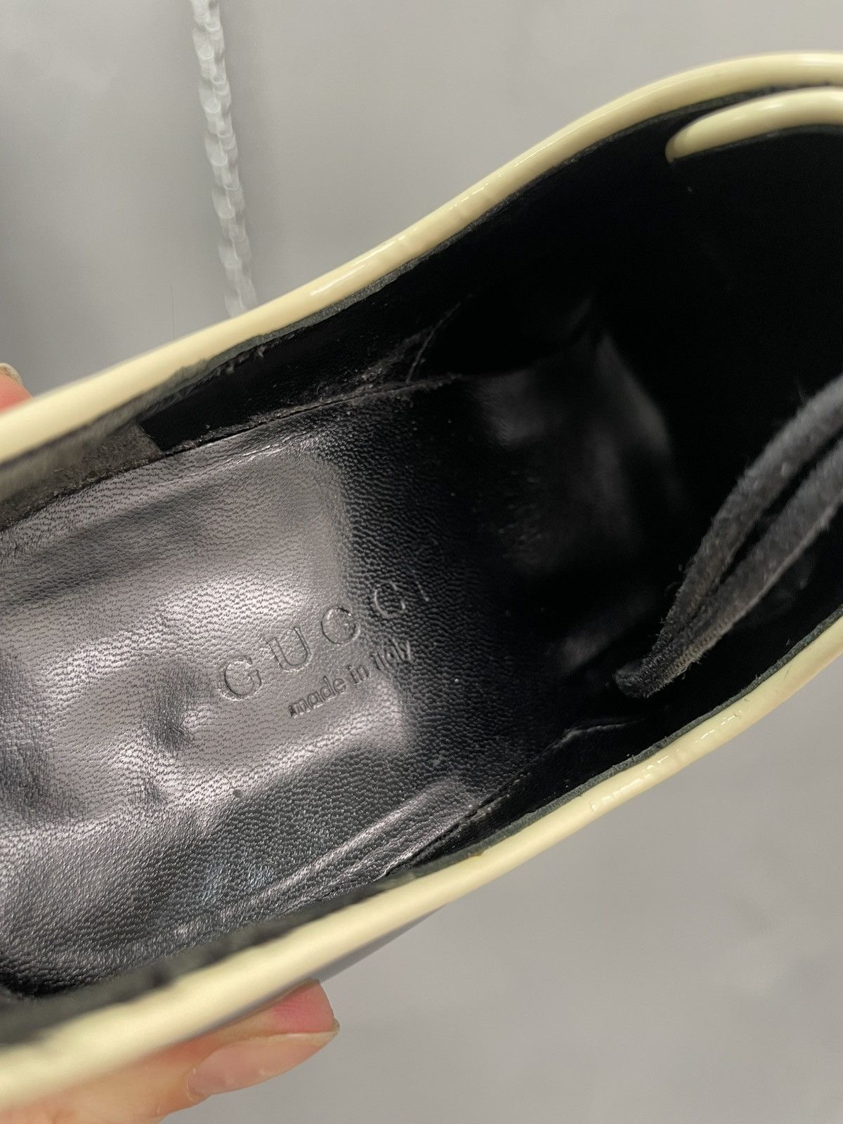 Gucci Rare Gucci heel 2000s leather boots shoes 👞 Size US 6 / IT 36 - 5 Thumbnail