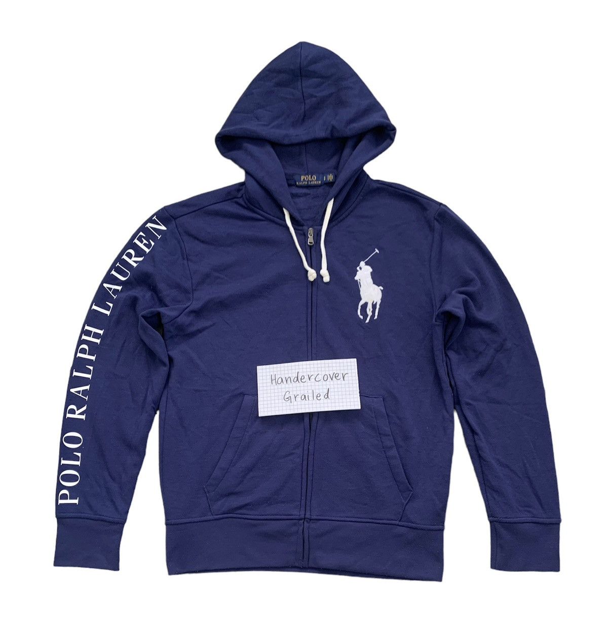 Polo Ralph Lauren Polo Ralph Lauren Zip Up Sweater Like Hoodie Jacket Size US S / EU 44-46 / 1 - 1 Thumbnail