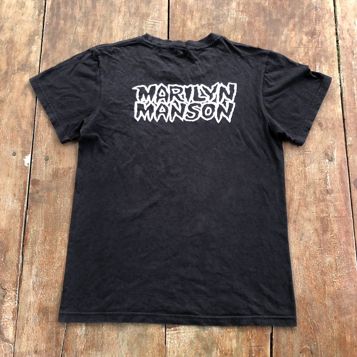 Band Tees Vintage Thrashed Faded Bootleg Marilyn Manson Rare T Shirt Size US S / EU 44-46 / 1 - 3 Thumbnail
