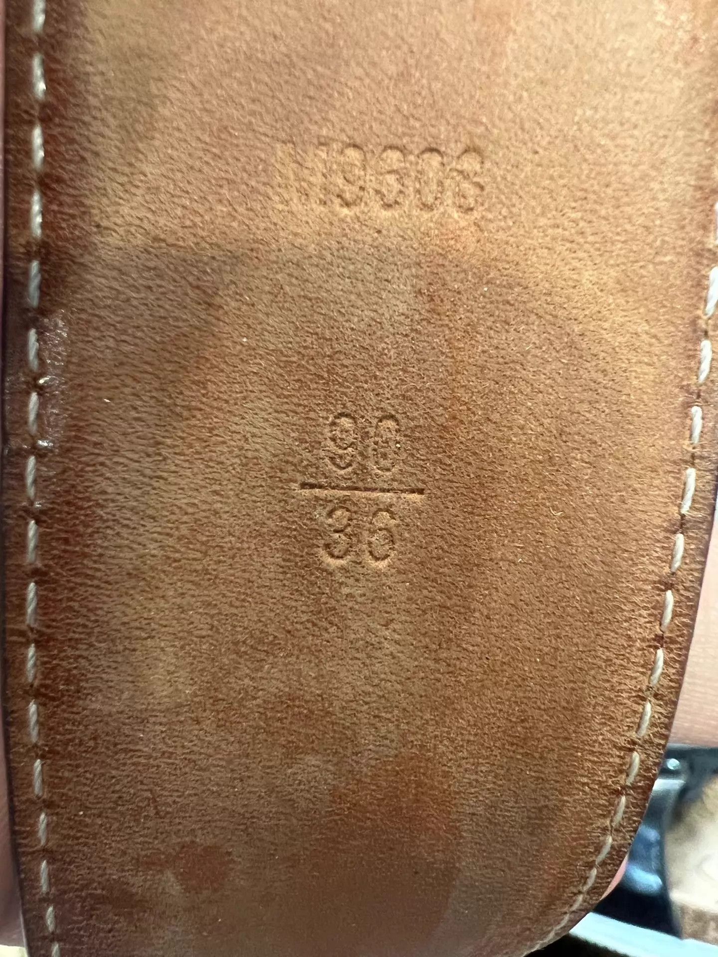 Louis Vuitton LV Monogram Gold Buckle Belt K1 Size ONE SIZE - 8 Thumbnail