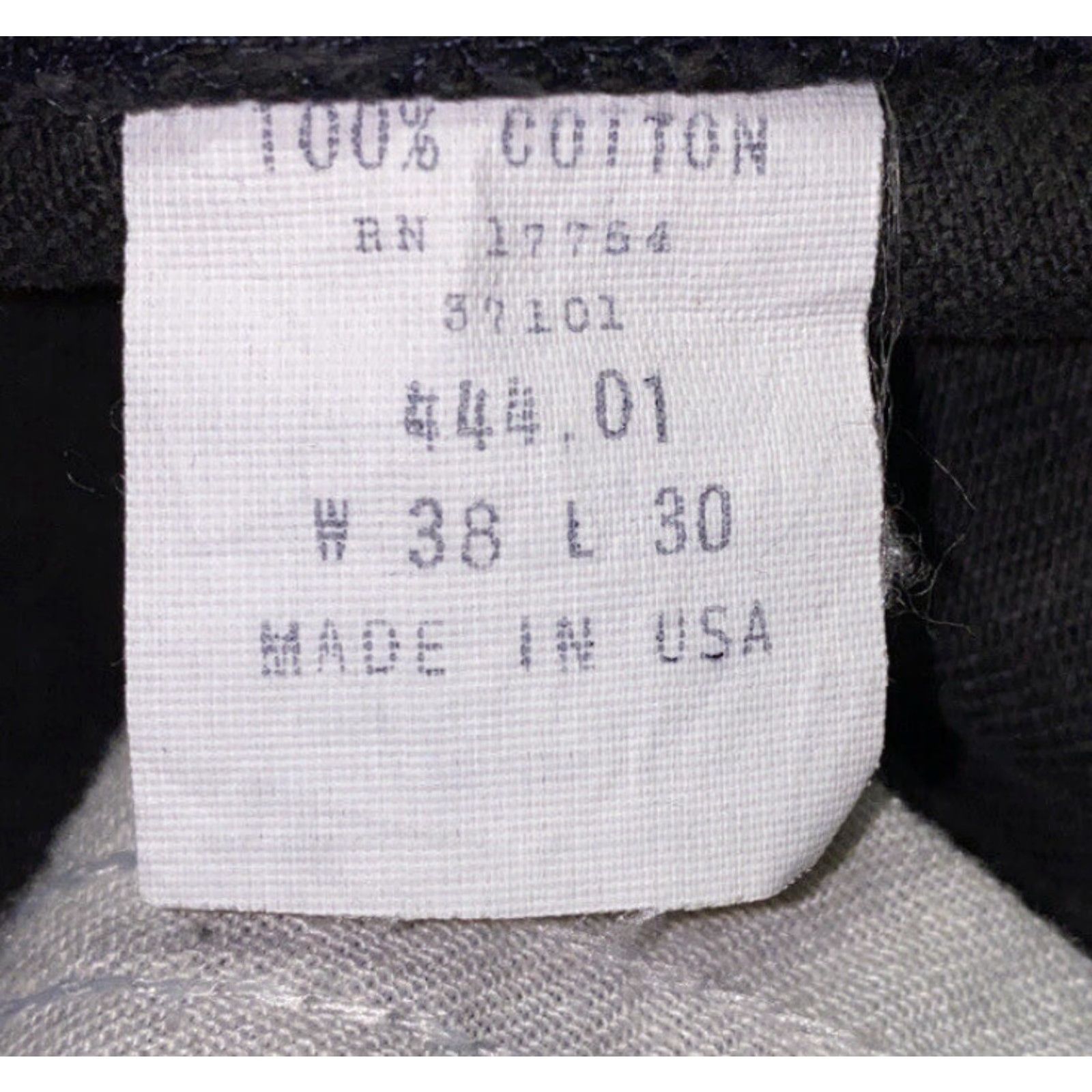 Vintage VINTAGE Key Denim Jeans Size 38x30 Black USA Made Mens Size US 38 / EU 54 - 6 Thumbnail