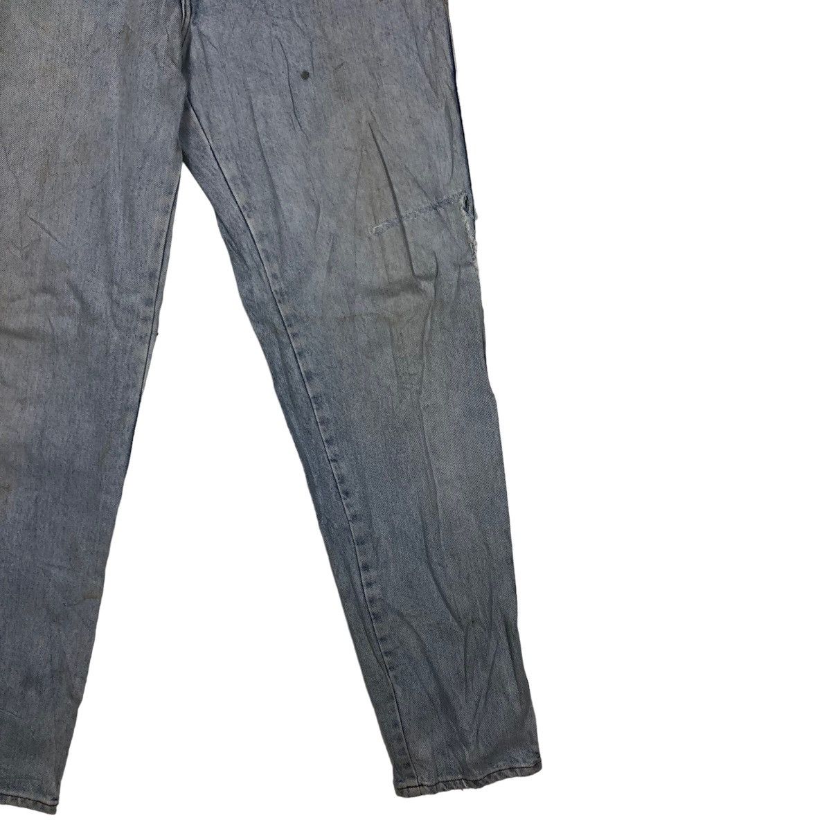 Levi's 🔥80’s Vintage Levi’s Acid Wash Design Straight Cut Denim Size US 28 / EU 44 - 7 Thumbnail