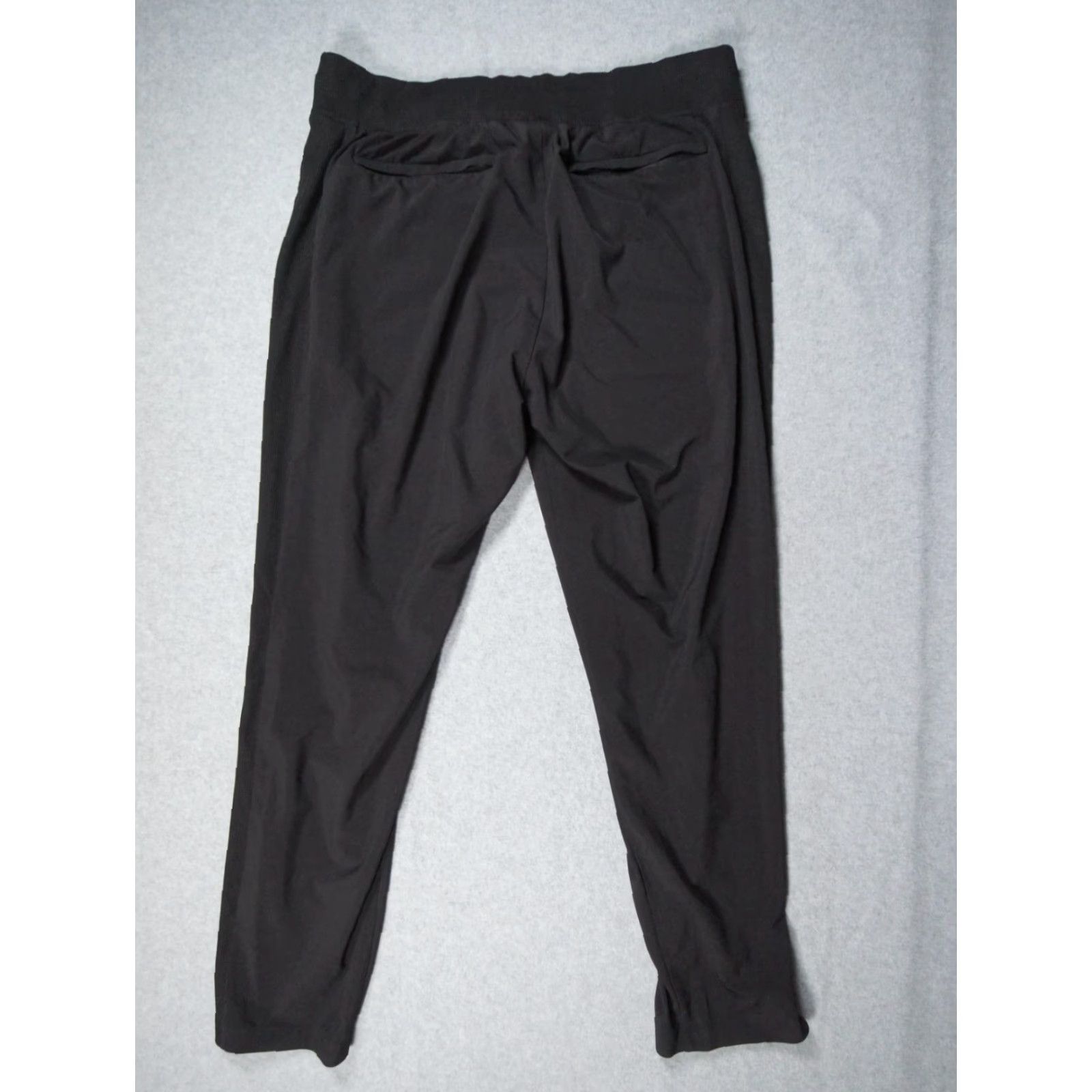 Athleta Athleta Pants Women 8 Black Brooklyn Ankle Stretch Comfort Lightweight Casual Size 30" / US 8 / IT 44 - 4 Thumbnail