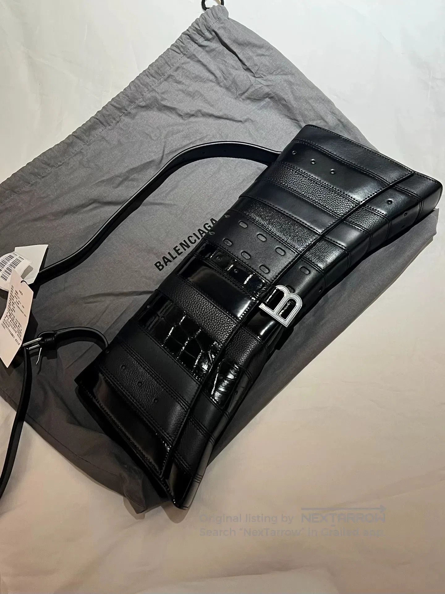 Balenciaga Balenciaga Multibelt Black Baguette Bag. Size ONE SIZE - 3 Thumbnail