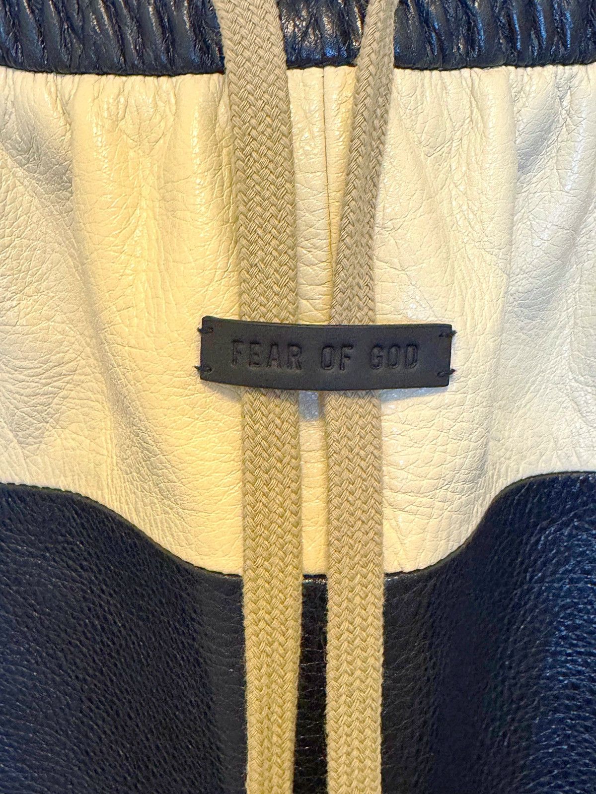 Fear of God Fear of God Leather Moto Trouser Size US 33 - 6 Thumbnail