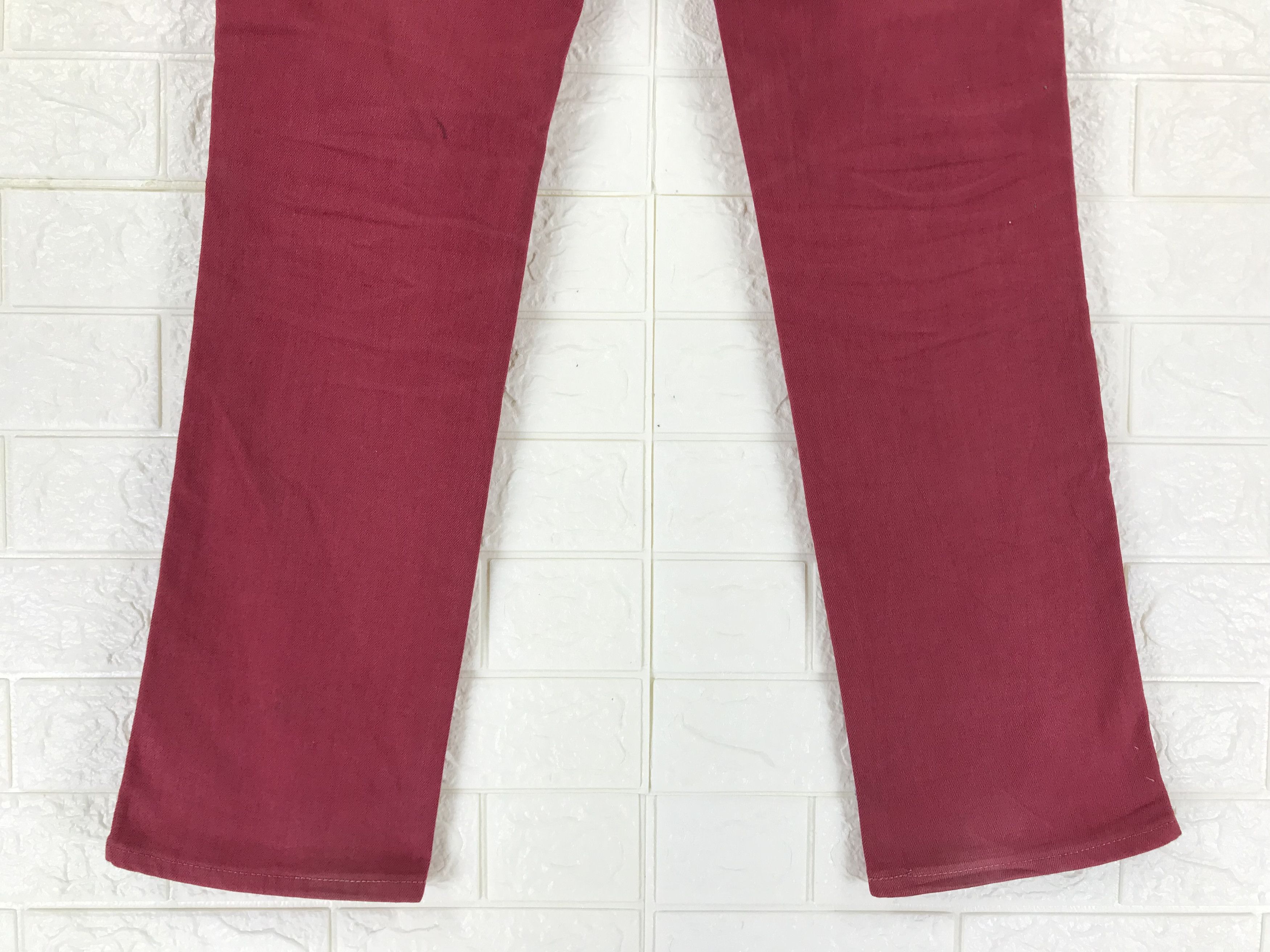 Edwin Vintage Edwin 503 Red Jeans Size US 32 / EU 48 - 8 Thumbnail