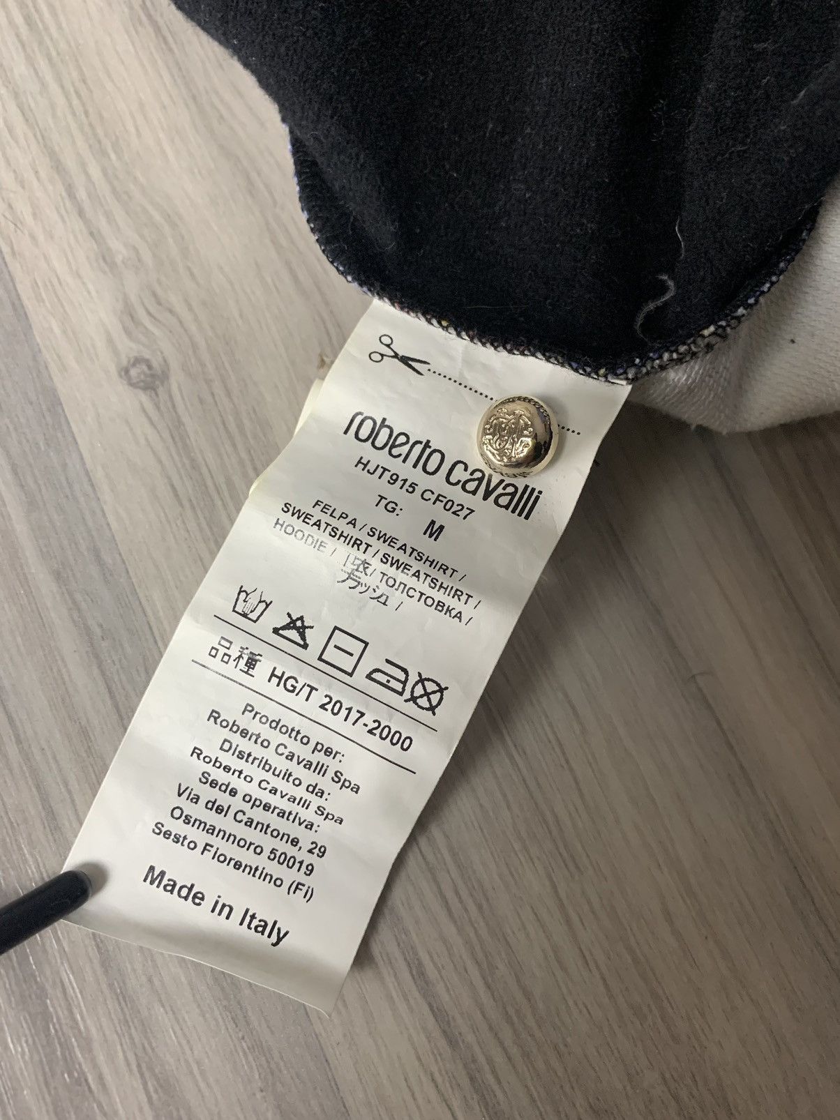 Roberto Cavalli × Vintage Roberto Cavalli Faded Long Sleeve Size XS / US 0-2 / IT 36-38 - 8 Thumbnail