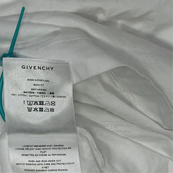 Givenchy Givenchy Boxy Fit Flowers Logo Long Sleeve T-Shirt. Size US M / EU 48-50 / 2 - 3 Thumbnail