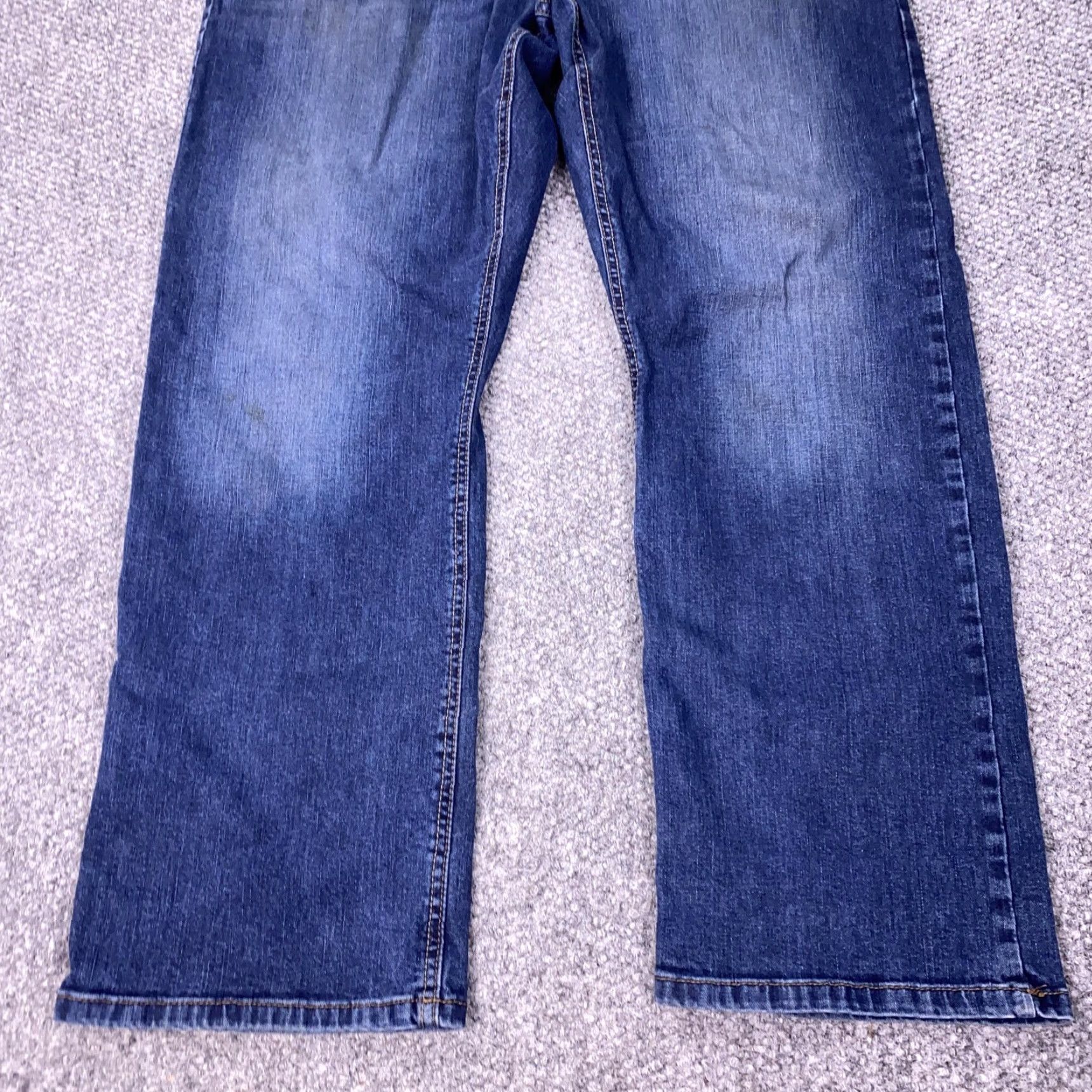 Wrangler Wrangler Jeans Mens 40x30 Blue Relaxed Fit Comfort Stretch Denim Bootcut Size US 40 / EU 56 - 4 Thumbnail