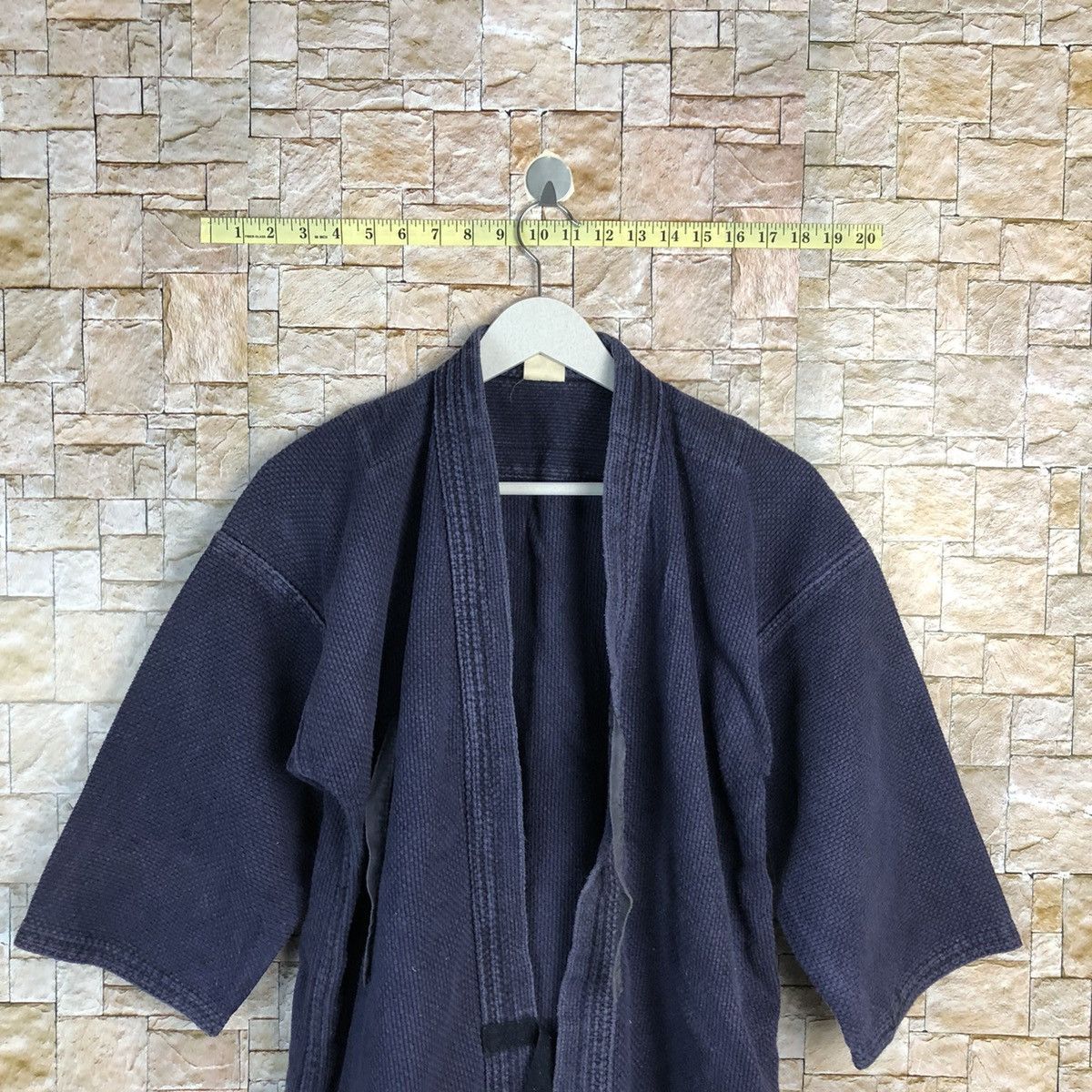 Indigo Japan Kimono indigo vintage like kapital #A226 Size US M / EU 48-50 / 2 - 2 Thumbnail