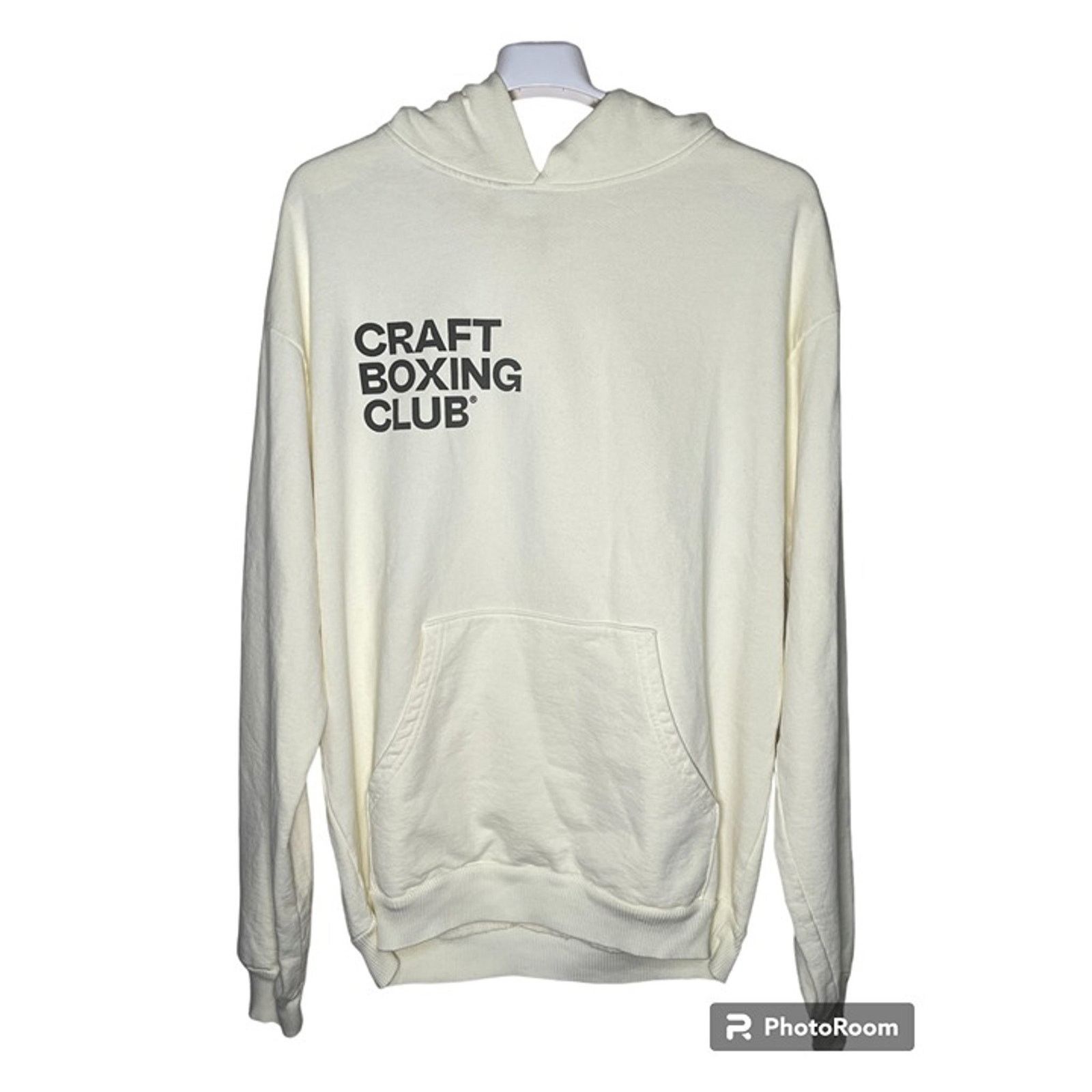 Unknown London Craft Boxing Club Light Yellow Hoodie Pullover Men's Size M Size US M / EU 48-50 / 2 - 1 Thumbnail