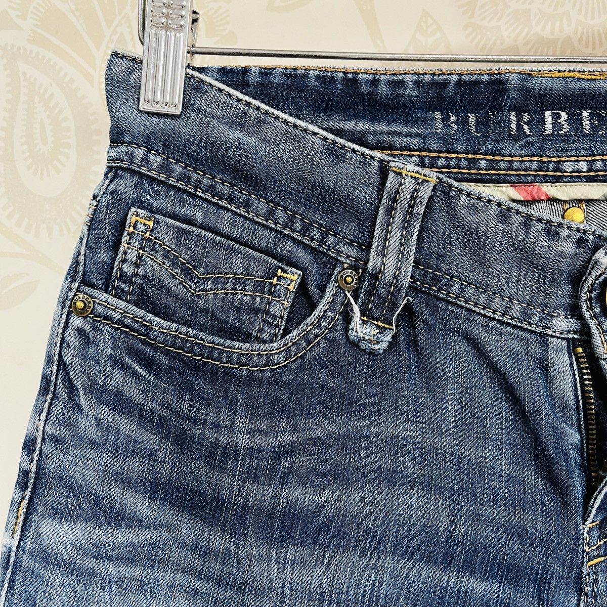 Burberry Vintage Burberry Italy Denim Jeans Size 34" / US 12 / IT 48 - 5 Thumbnail