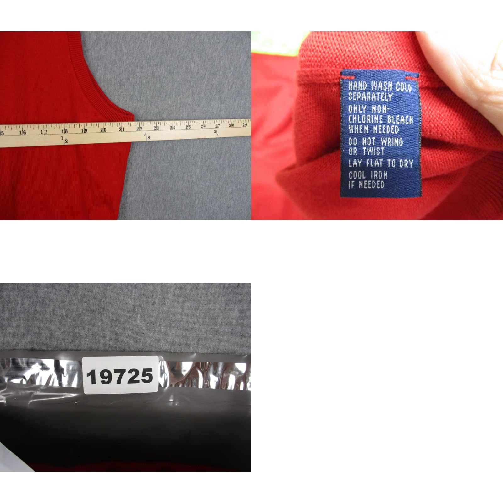 Polo Ralph Lauren Polo Golf Ralph Lauren Sweater Vest Mens XL Red V Neck Cotton Shoal Creek Size US XL / EU 56 / 4 - 8 Thumbnail