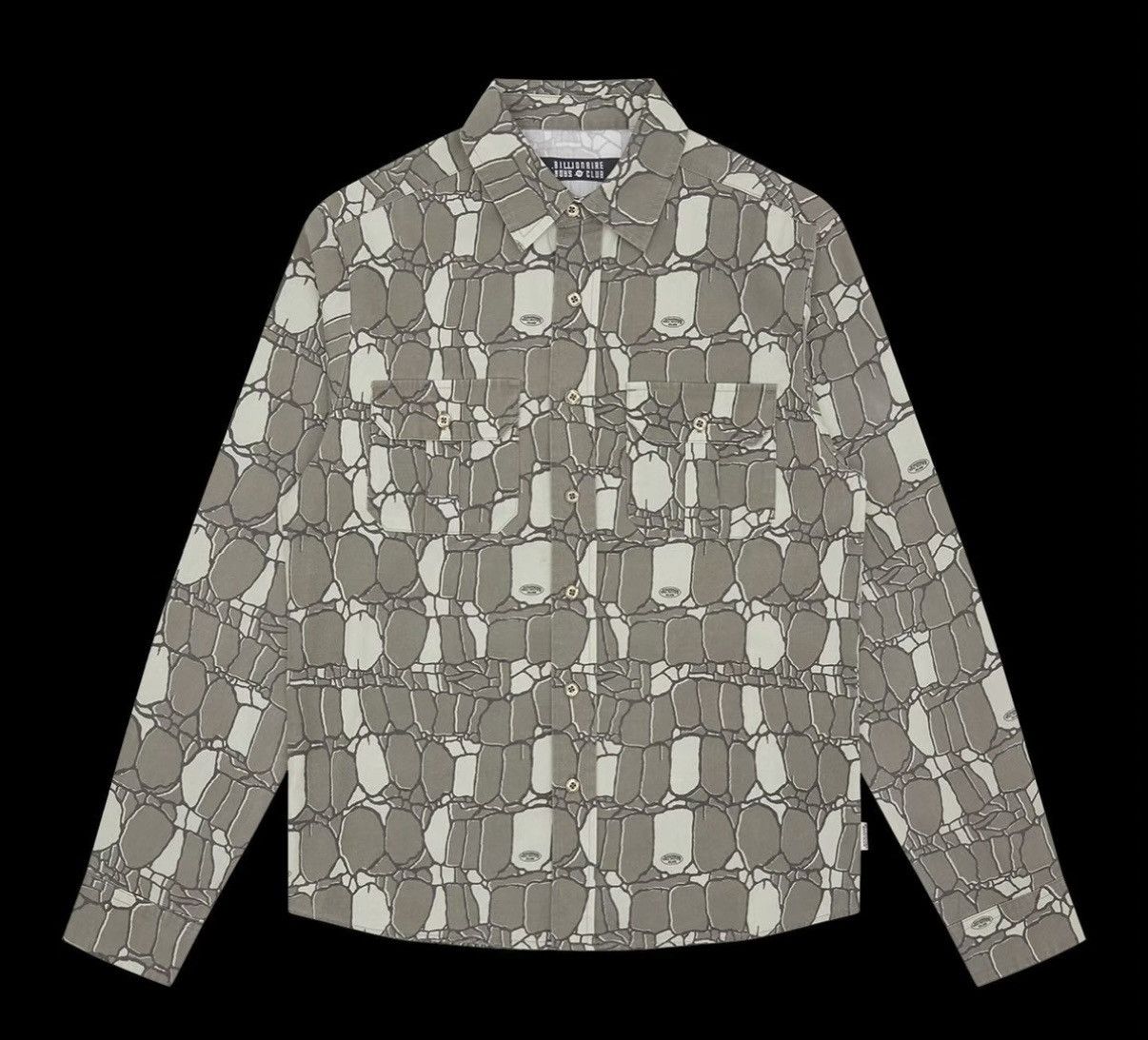 Billionaire Boys Club EU Croc Embossed Long Sleeve Shirt Billionaire Boys Club Size US L / EU 52-54 / 3 - 9 Thumbnail