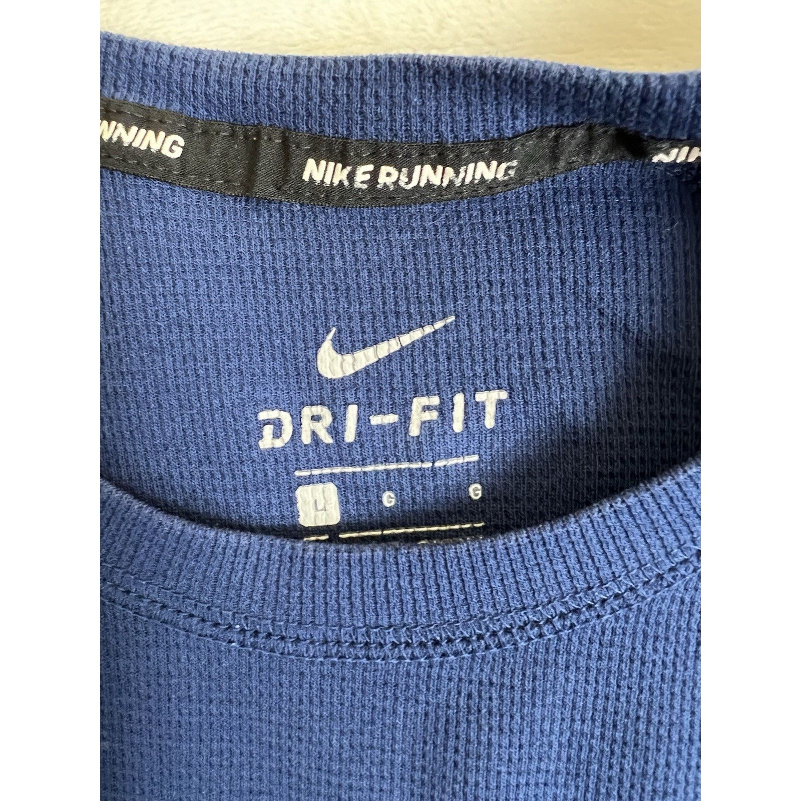 Nike Nike Waffle Flash Breathe DRI-FIT Long Sleeve Shirt Size Lar Size US L / EU 52-54 / 3 - 8 Thumbnail