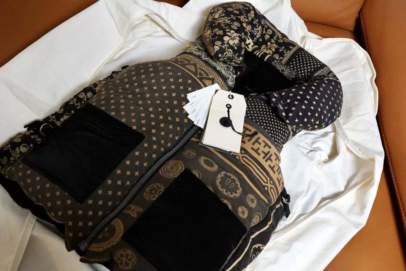 Visvim VISVIM P.F.D Silk Bandana Down Vest Size US M / EU 48-50 / 2 - 1 Thumbnail