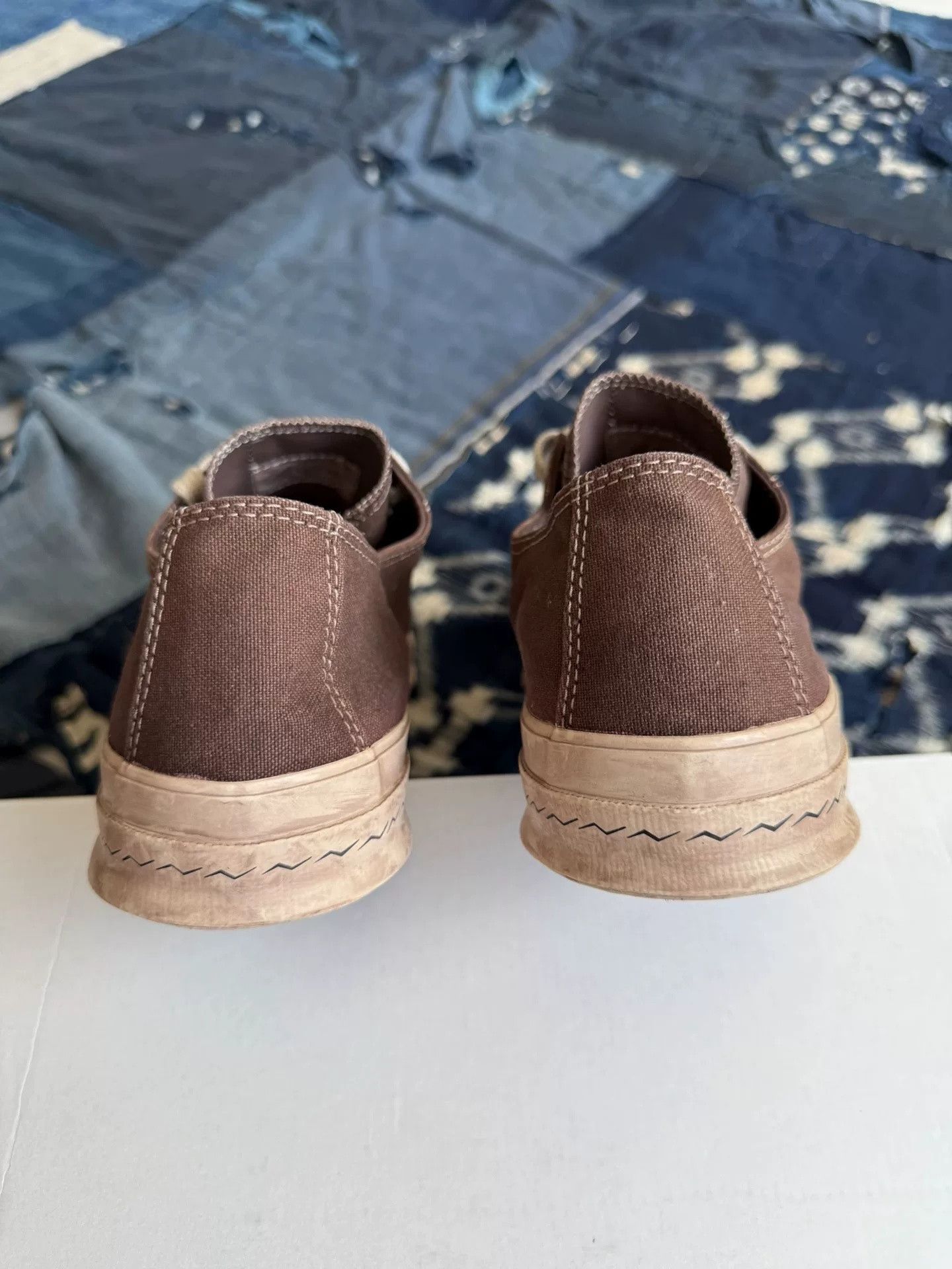 Visvim VISVIM 25AW Skagway LO Mud-Dyed Canvas Sneakers Size US 9 / EU 42 - 7 Thumbnail