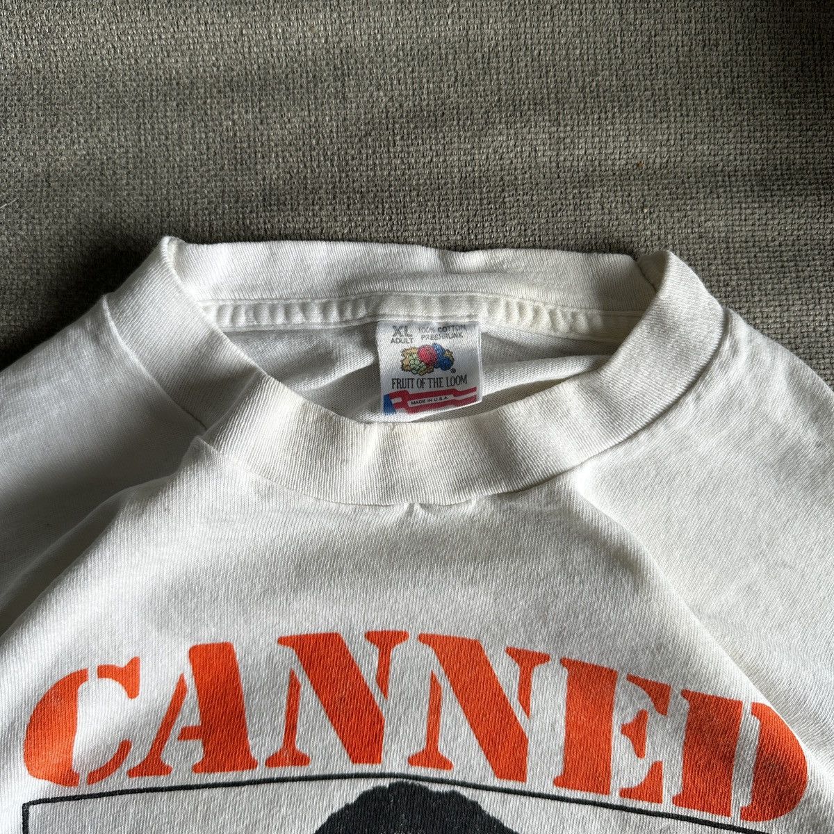 Vintage Vintage OJ Simpson Canned Juice t-shirt size XL Size US XL / EU 56 / 4 - 5 Thumbnail