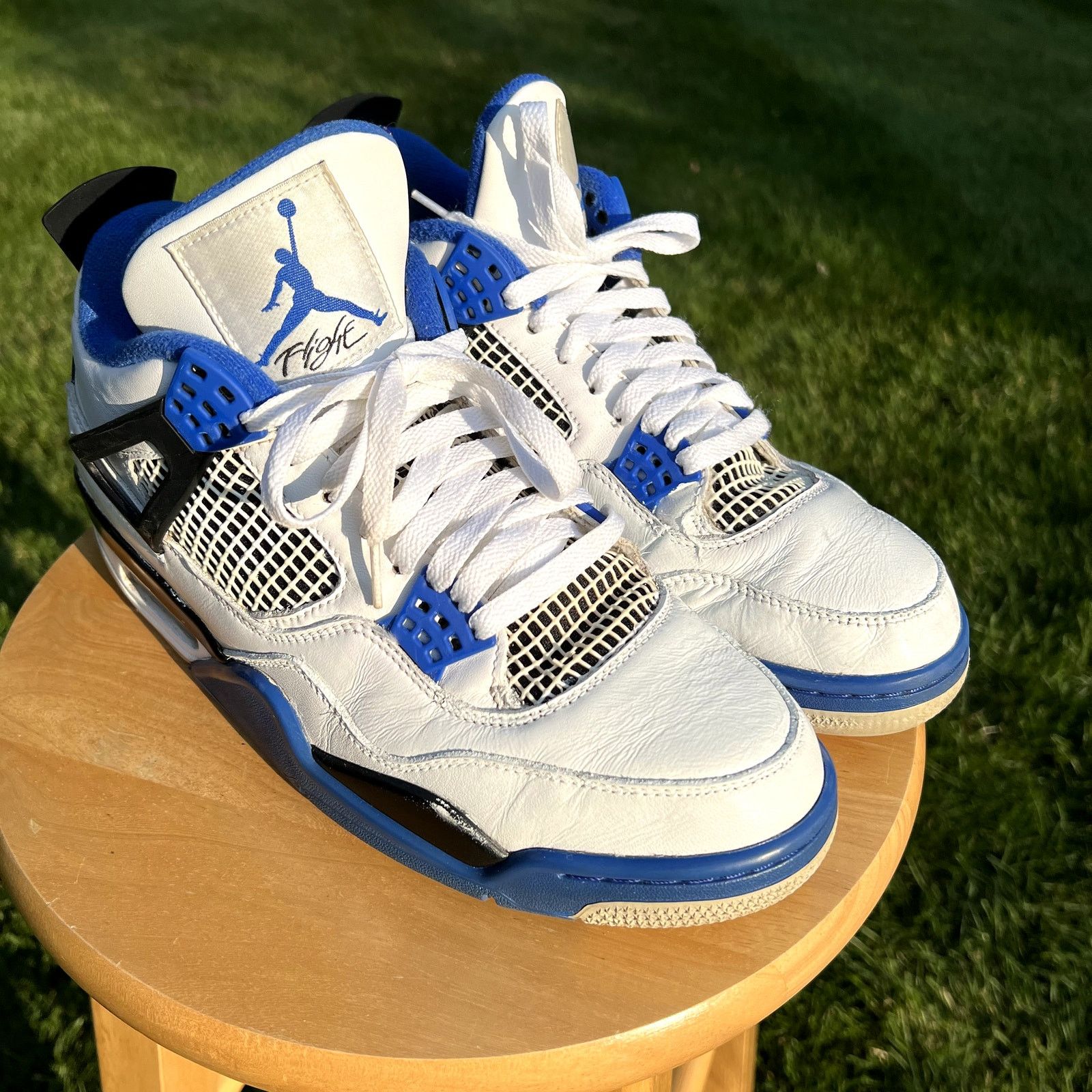 Jordan Brand × Nike Nike Air Jordan 4 Retro Motorsports - Size 10 - Ships Now Size US 10 / EU 43 - 1 Thumbnail