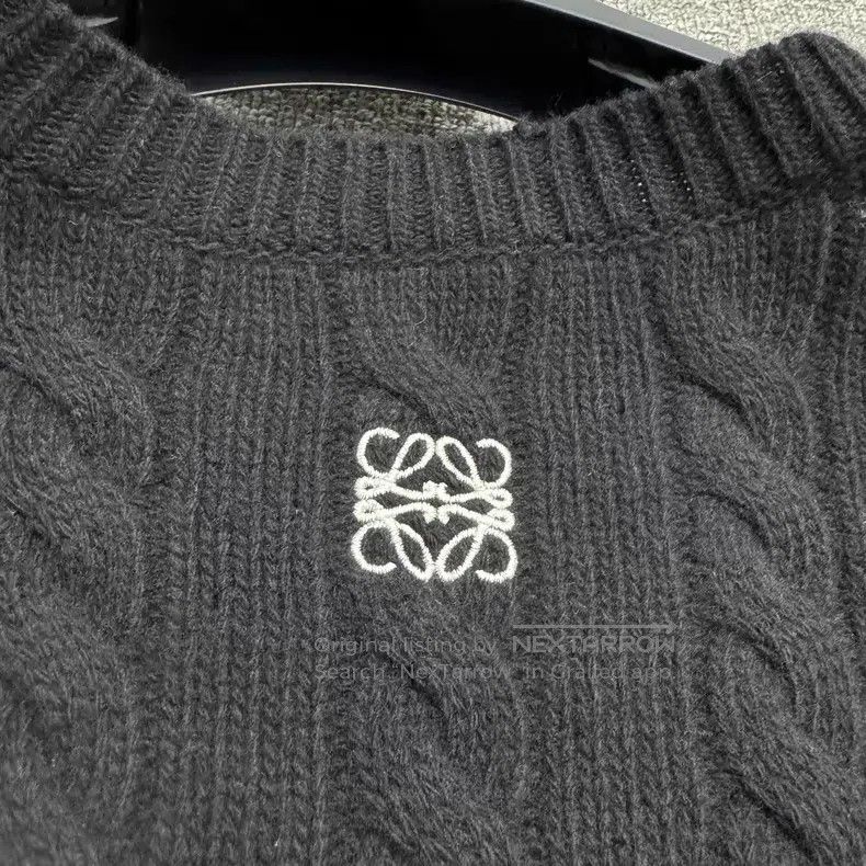Loewe Loewe Black and White Striped Wool Sweater Size US S / EU 44-46 / 1 - 3 Thumbnail