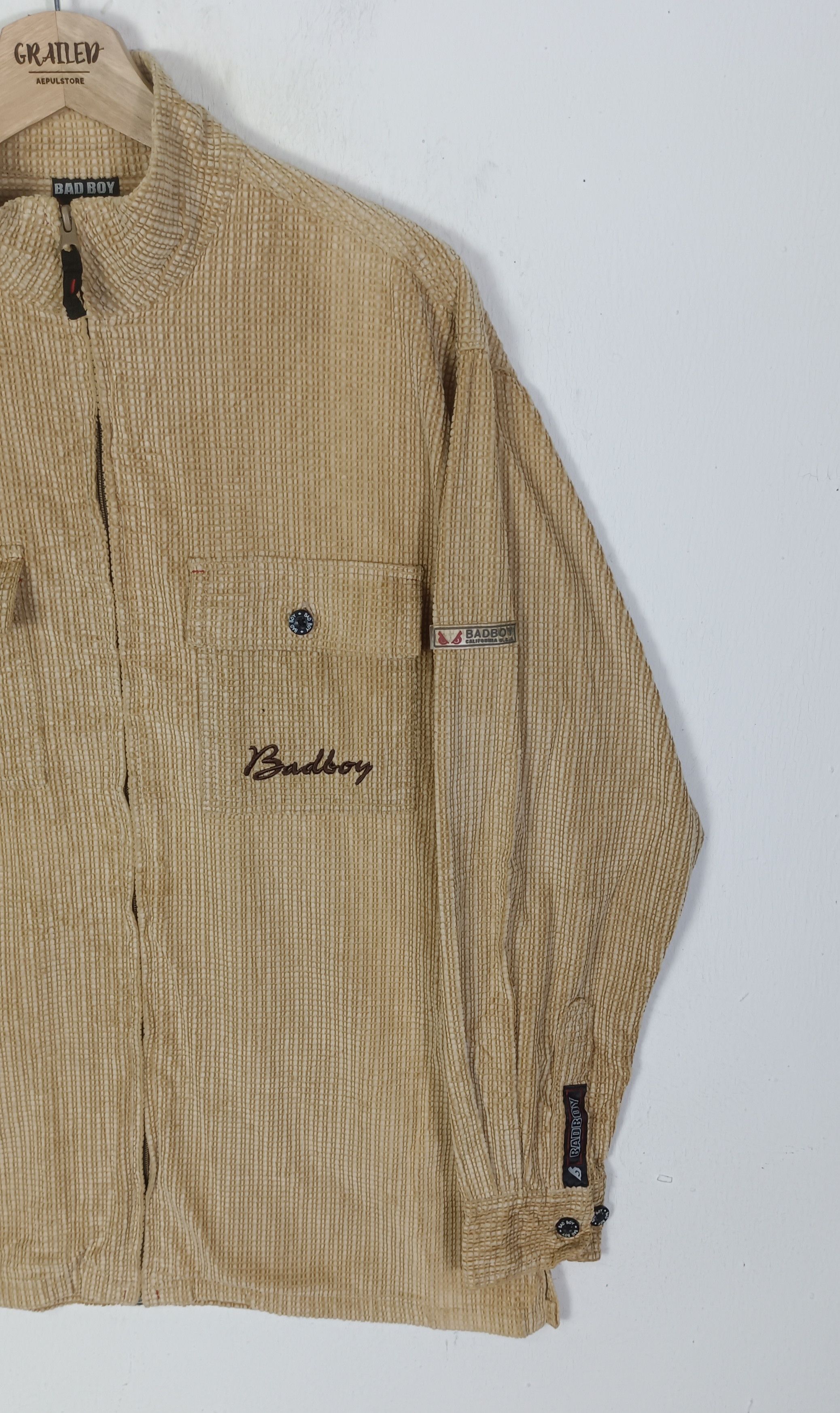 If Six Was Nine 2000s Bad Boys San Diego Embroidery Button Up Size US M / EU 48-50 / 2 - 5 Thumbnail