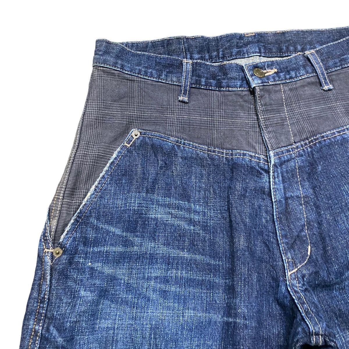 Japanese Brand Japanese Brand HIGHBROW Hybrid Denim Jeans Size US 32 / EU 48 - 4 Thumbnail