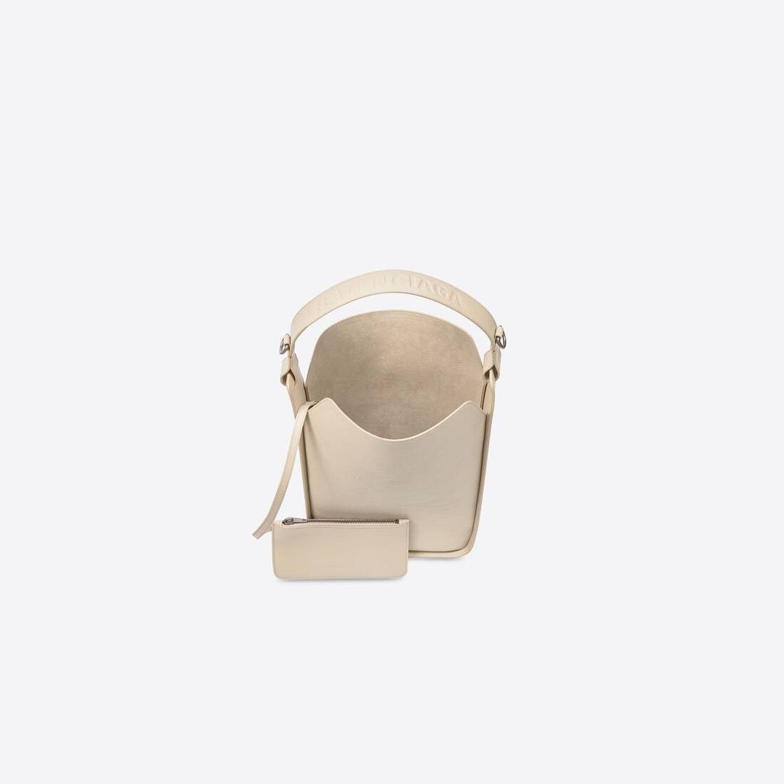 Balenciaga o1tr1nto0525 Size: OS / Tool 2.0 Small Tote Bag in Beige Size ONE SIZE - 6 Thumbnail