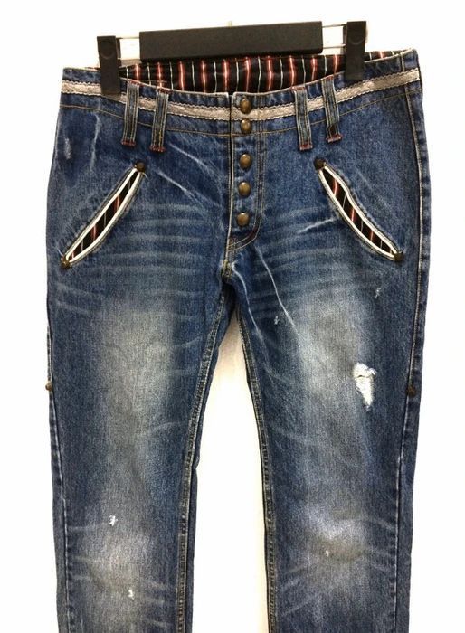 Japanese Brand Japanese Brand LUCY inspired Kapital Trousers Denim Pan Size US 30 / EU 46 - 2 Thumbnail