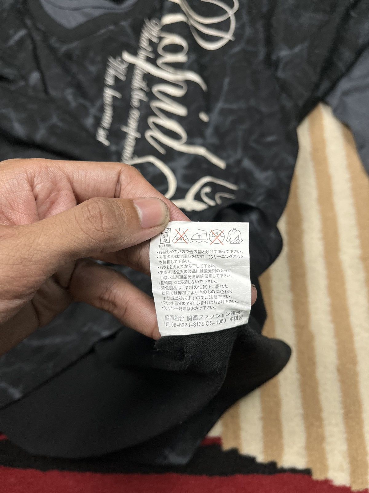 Japanese Brand Timestep Y2K Black Longsleeve Size US L / EU 52-54 / 3 - 8 Thumbnail