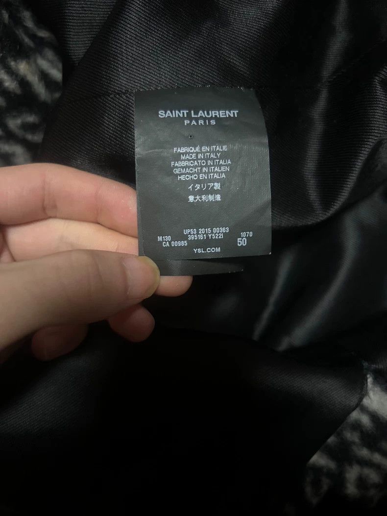 Saint Laurent Paris Saint Laurent Leopard Wool Coat- Size US M / EU 48-50 / 2 - 6 Thumbnail