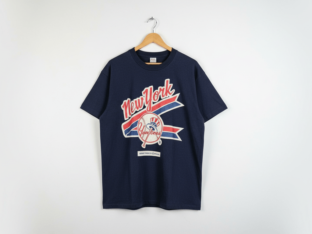 Champion Champion Yankees 1988 T-Shirt Single Stitch USA Navy Blue M Size US M / EU 48-50 / 2 - 1 Thumbnail