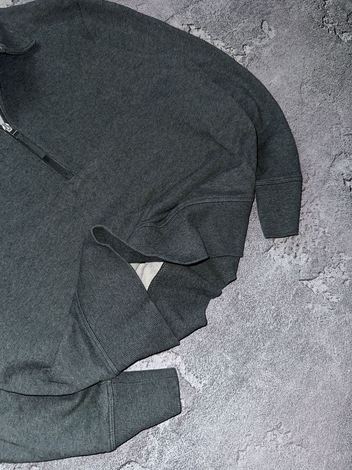 Cos × Designer COS XS 1/4 zip Wmns sweatshirt long sleeve jumper sweater Size XS / US 0-2 / IT 36-38 - 3 Thumbnail