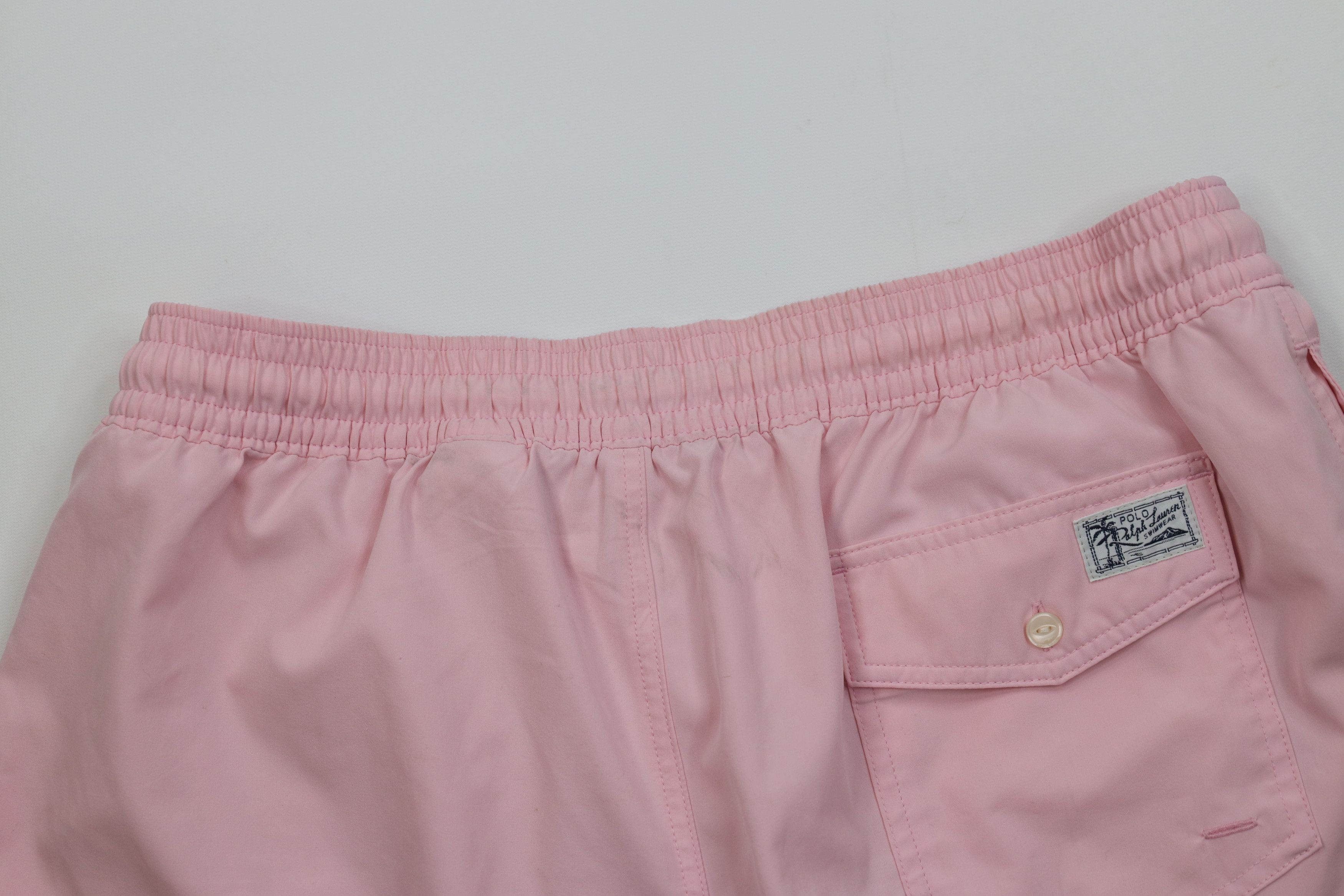 Polo Ralph Lauren Ralph Lauren Above Knee Swim Trunks Shorts Bubble Gum Pink Size US 36 / EU 52 - 11 Thumbnail