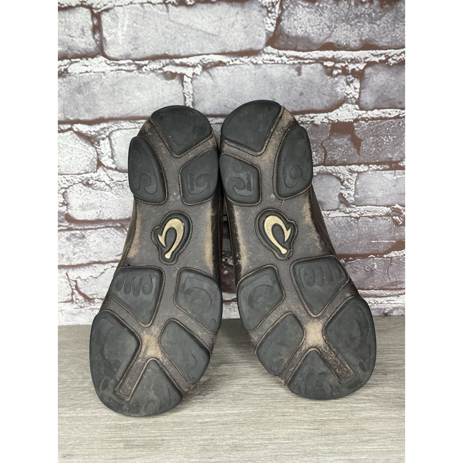 Olukai OluKai Moloa Brown Leather Slip On Beach Loafers Casual Shoe Size US 8 / EU 41 - 23 Thumbnail
