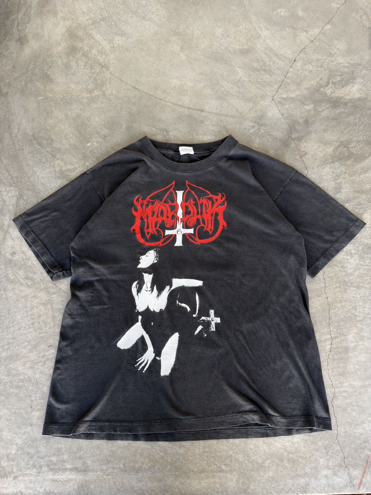 Band Tees 1995 Marduk “fuck me jesus” tee Size US XL / EU 56 / 4 - 1 Thumbnail