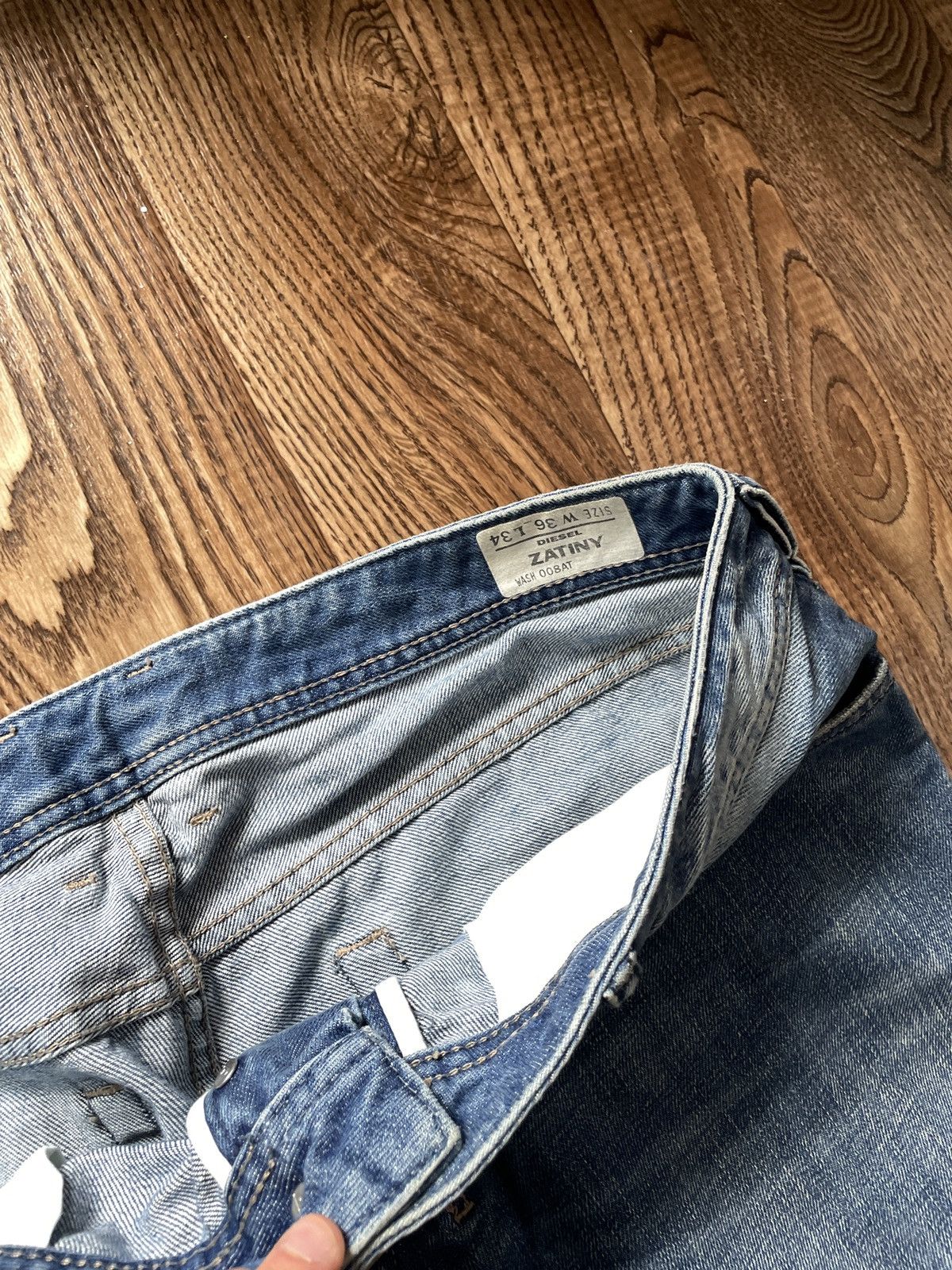 Diesel Y2K Diesel Zatiny Regular Bootcut Jeans Made in Italy W36 Size US 36 / EU 52 - 6 Thumbnail