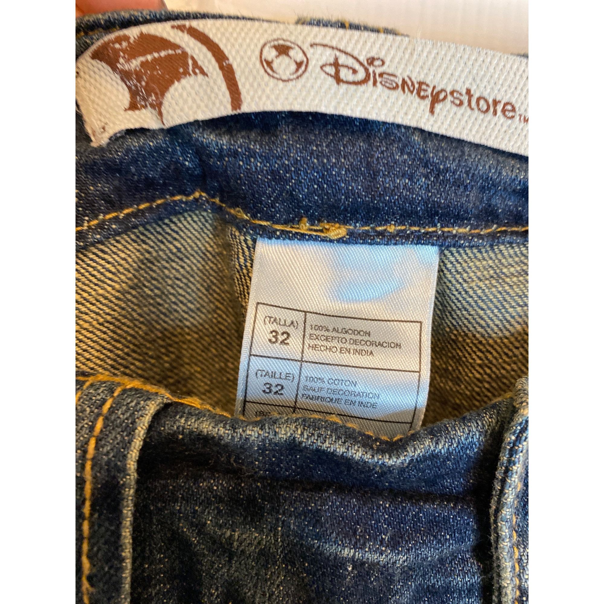 Disney DISNEY STORE MEN'S DARK WASH DENIM SHORTS SZ 32 Size US 32 / EU 48 - 4 Thumbnail