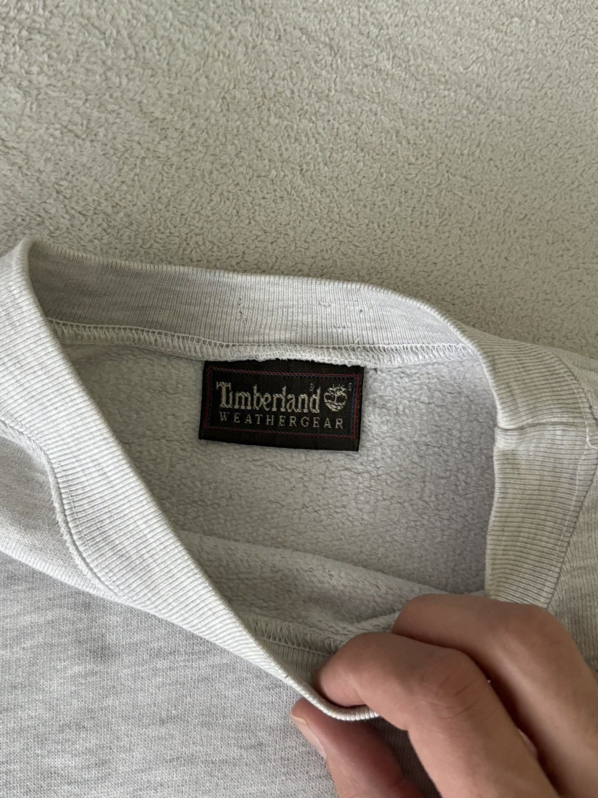 Timberland Vintage Timberland oversized Y2K grey sweater Size US M / EU 48-50 / 2 - 5 Thumbnail